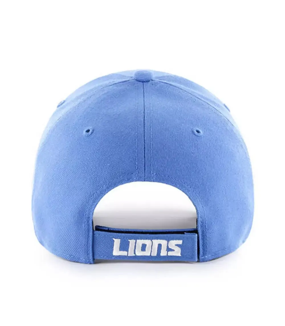 47 Brand Detroit Lions MVP Adjustable Hat - Blue Raz