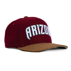 47 Brand Hitch Arizona Diamondbacks Adjustable Snapback Hat - Cardinal. Brown