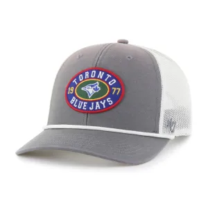 '47 Brand Men's MLB Toronto Blue Jays Tide Sweep Rope Trucker Hat
