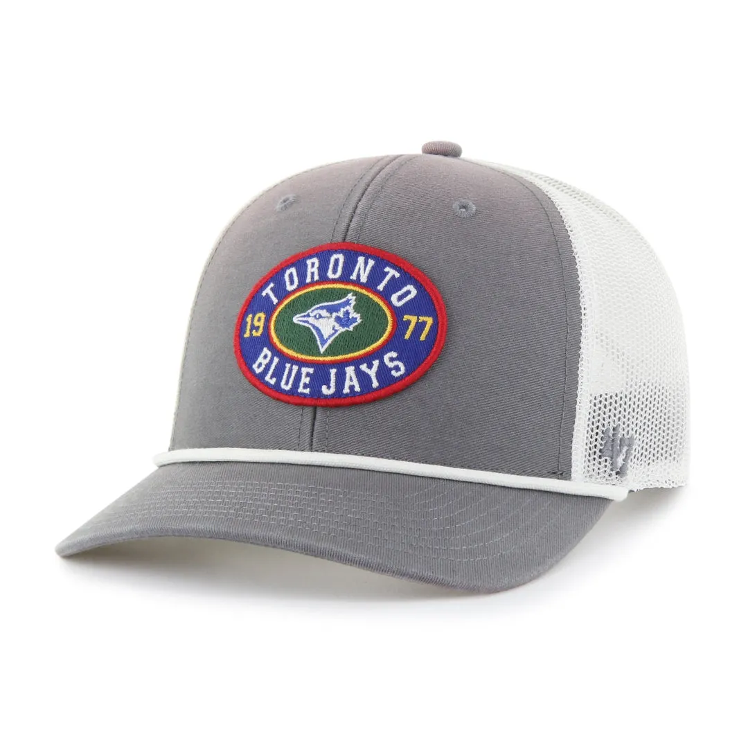 '47 Brand Men's MLB Toronto Blue Jays Tide Sweep Rope Trucker Hat