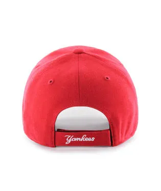 47 Brand New York Yankees MVP Adjustable Hat - Red. White