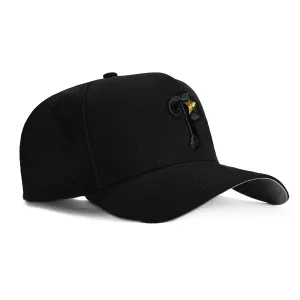 47 Brand Philadelphia Phillies MVP Adjustable Snapback Hat - Black. Metallic Gold