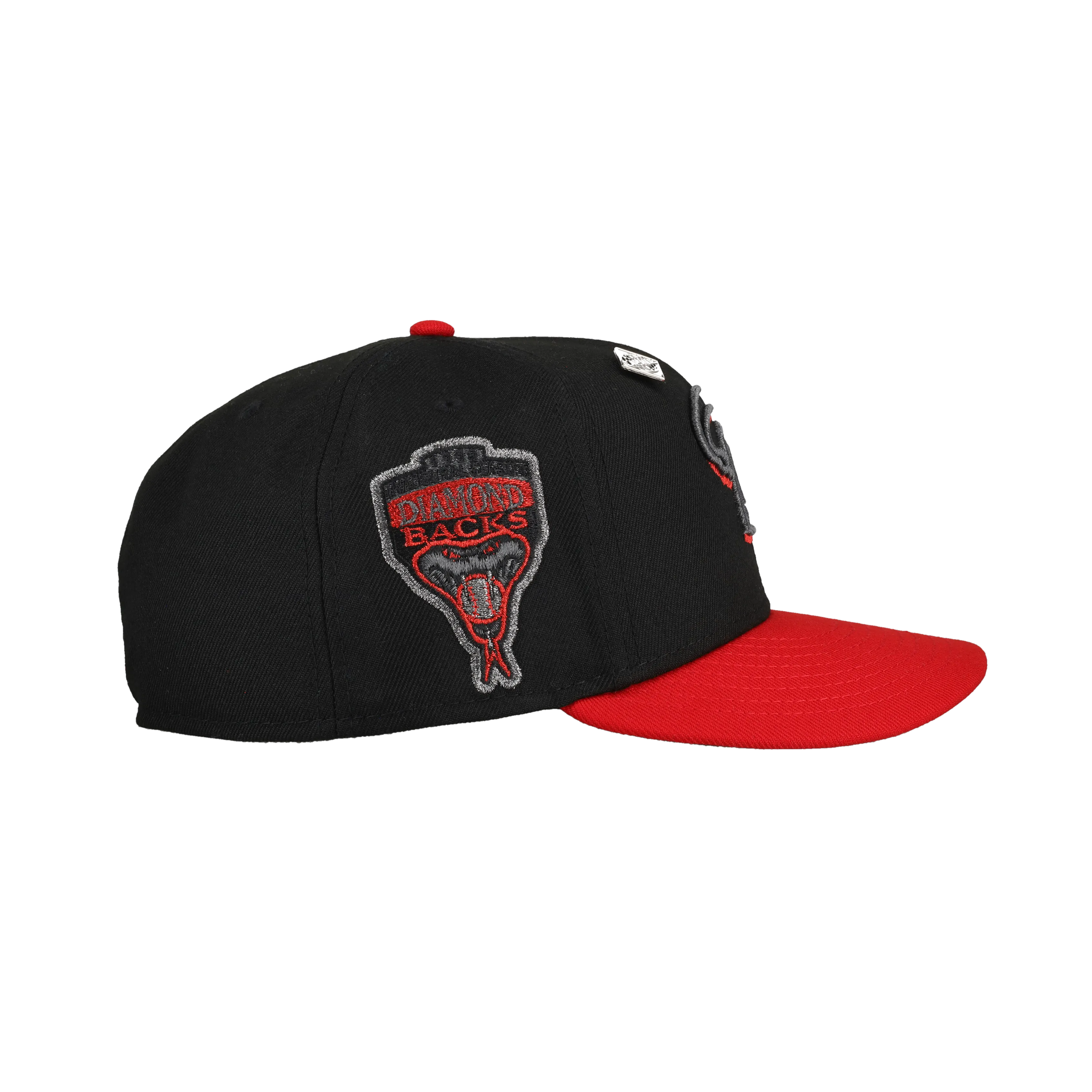Arizona Diamondbacks 1998 Inaugural Black Viper Snake 59Fifty Fitted Hat (RESTOCK)