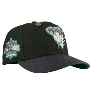 Arizona Diamondbacks 20th Anniversary Green Splatter Metallic 59Fifty Fitted Hat
