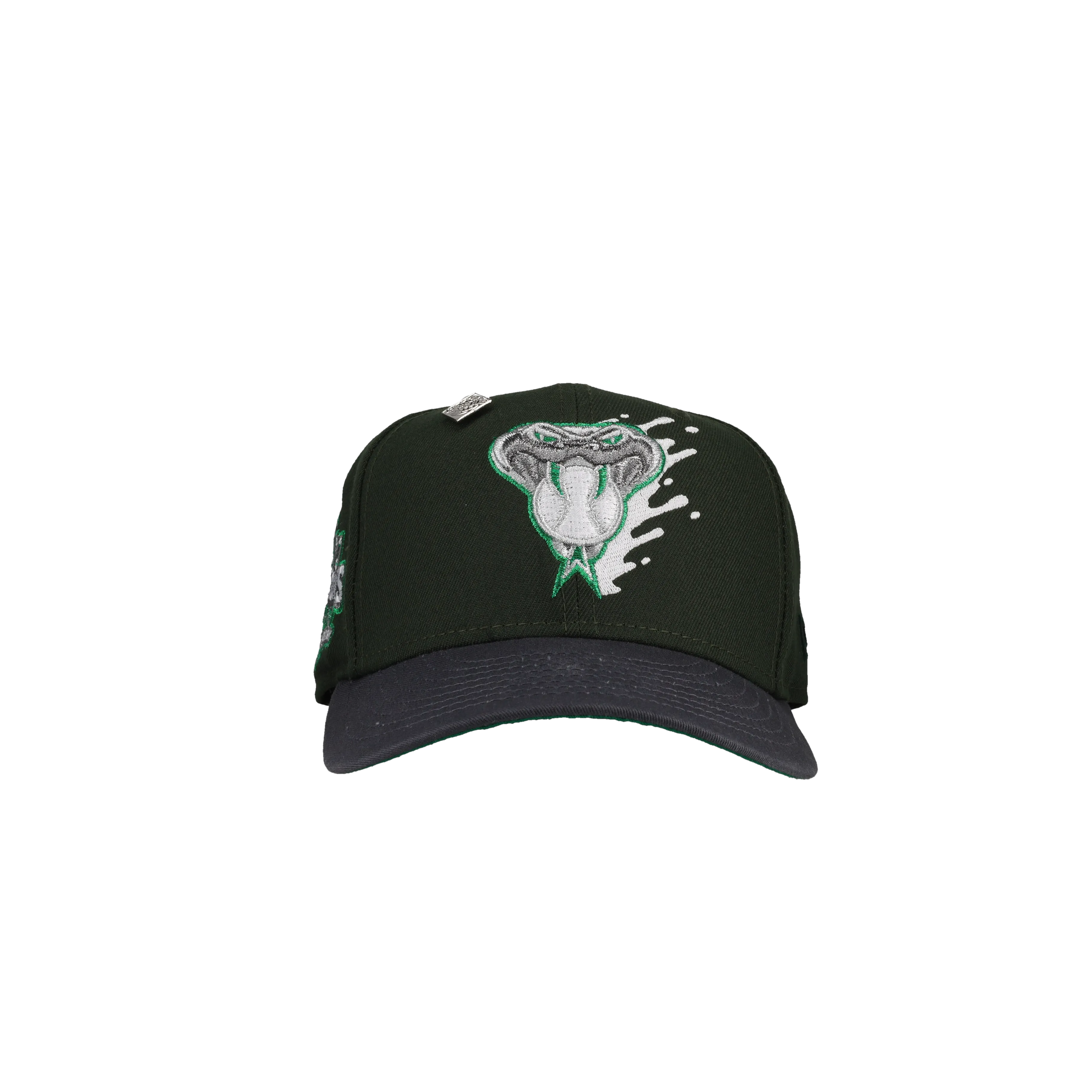 Arizona Diamondbacks 20th Anniversary Green Splatter Metallic 59Fifty Fitted Hat