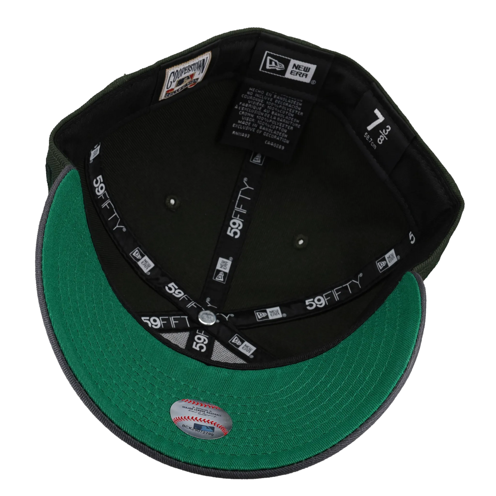 Arizona Diamondbacks 20th Anniversary Green Splatter Metallic 59Fifty Fitted Hat