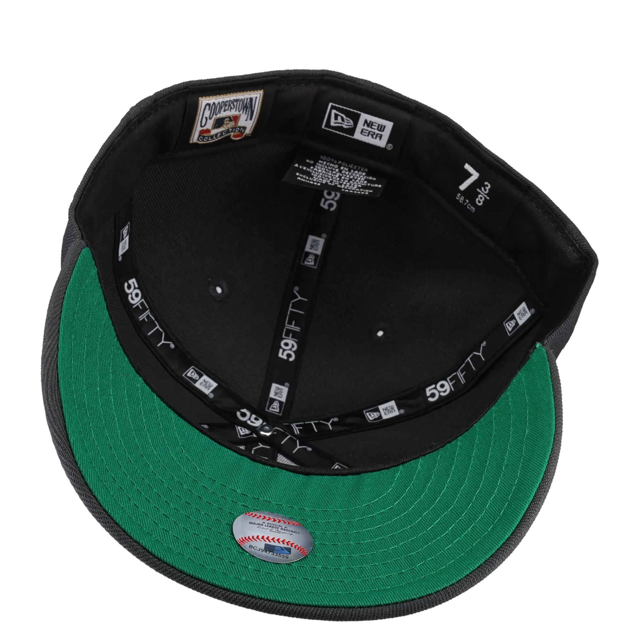 Arizona Diamondbacks Script 25th Anniversary Graphite Metallic 59Fifty Fitted Hat