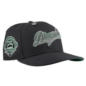 Arizona Diamondbacks Script 25th Anniversary Graphite Metallic 59Fifty Fitted Hat