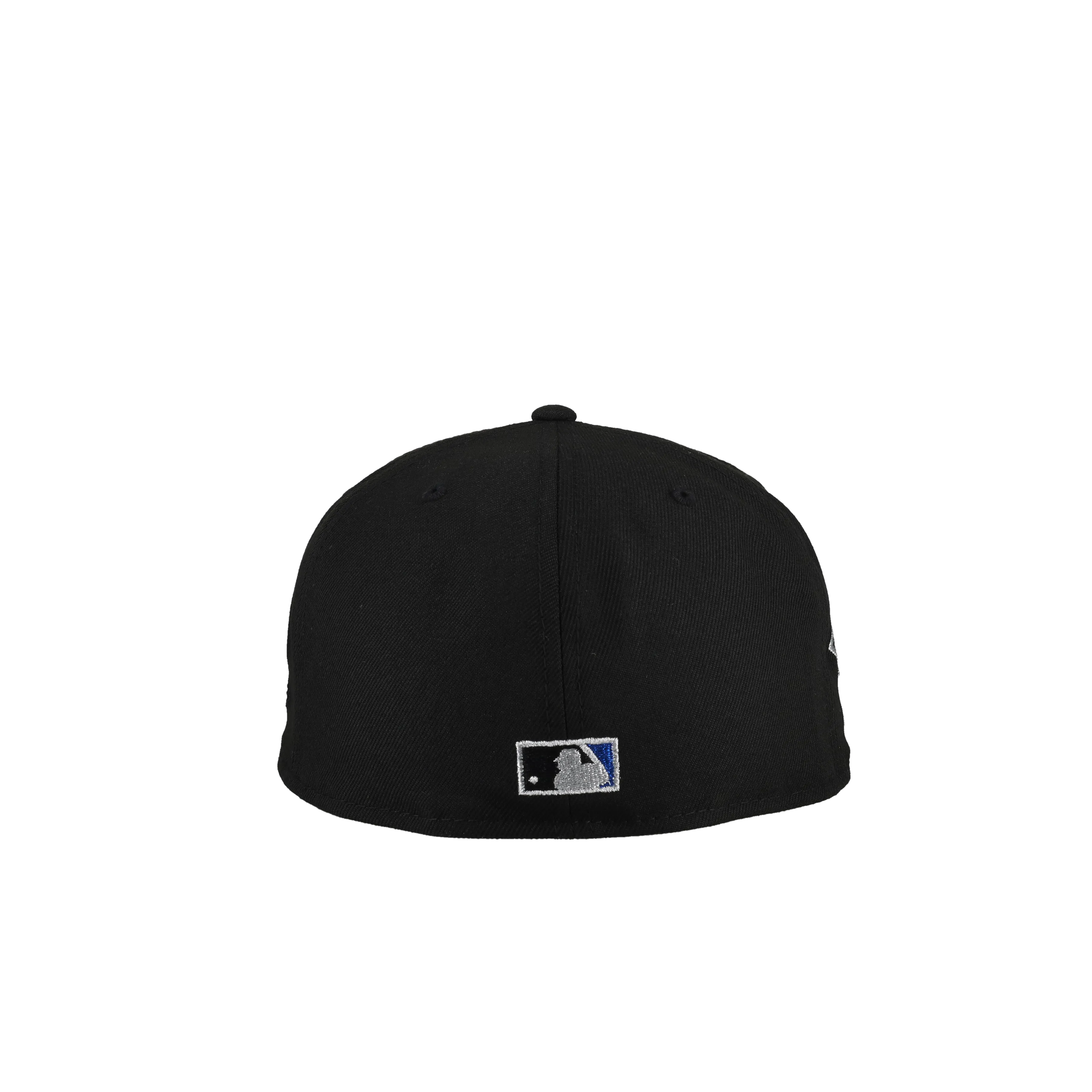 Atlanta Braves Trippy 1999 World Series Metallic Blue 59Fifty Fitted Hat