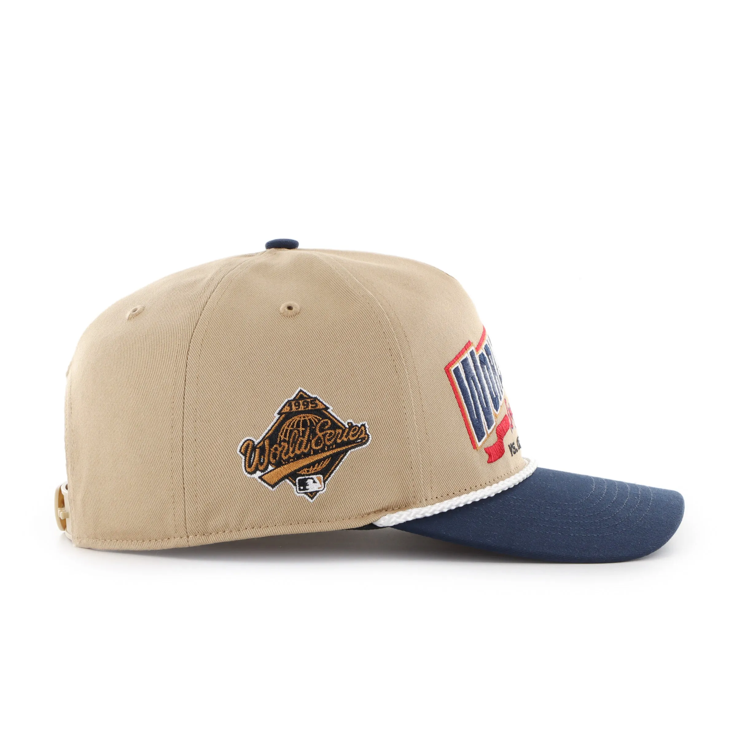 ATLANTA BRAVES VS. CLEVELAND GUARDIANS DUELING WORLD SERIES RIVALRY '47 HITCH