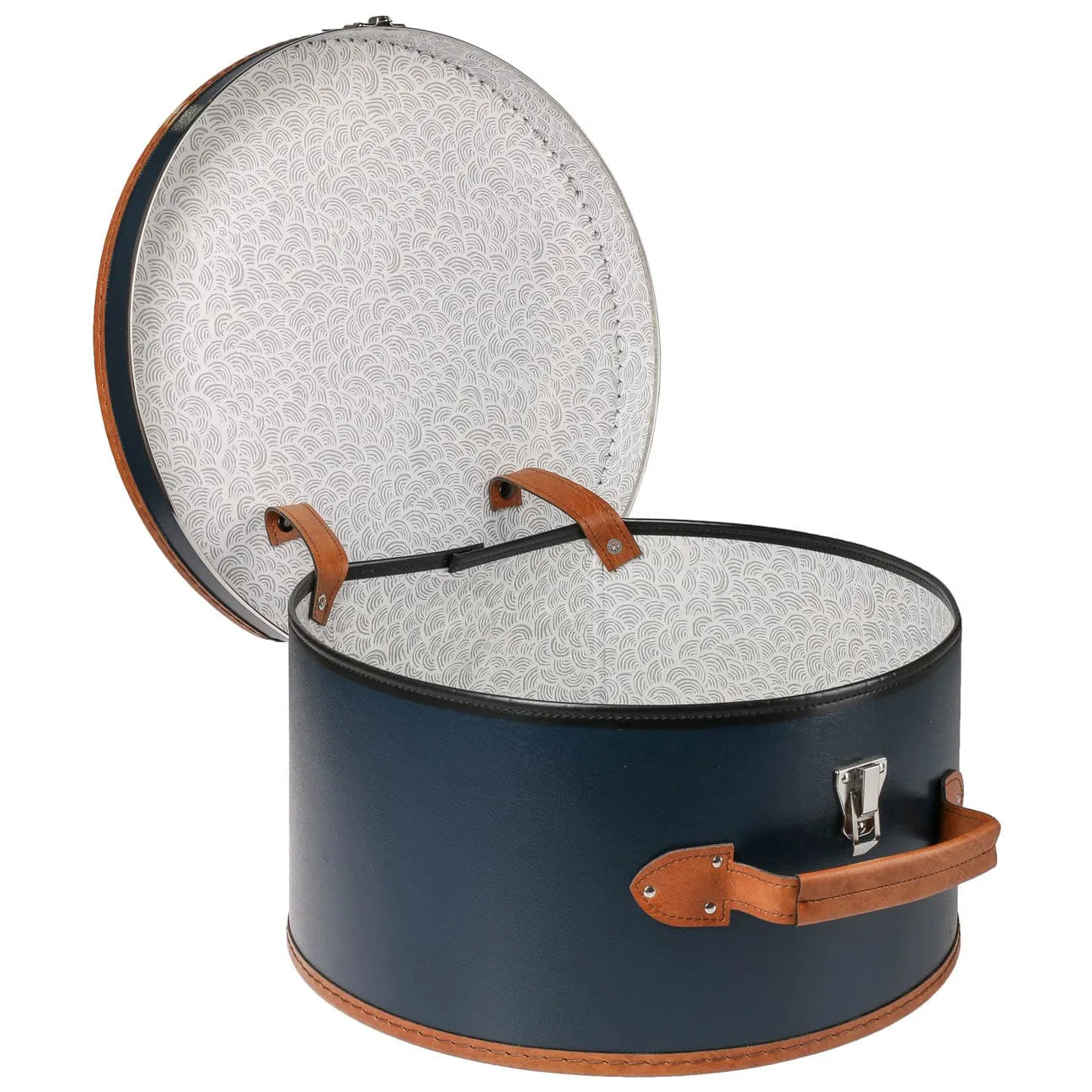 Blue Hat Box by Lierys
