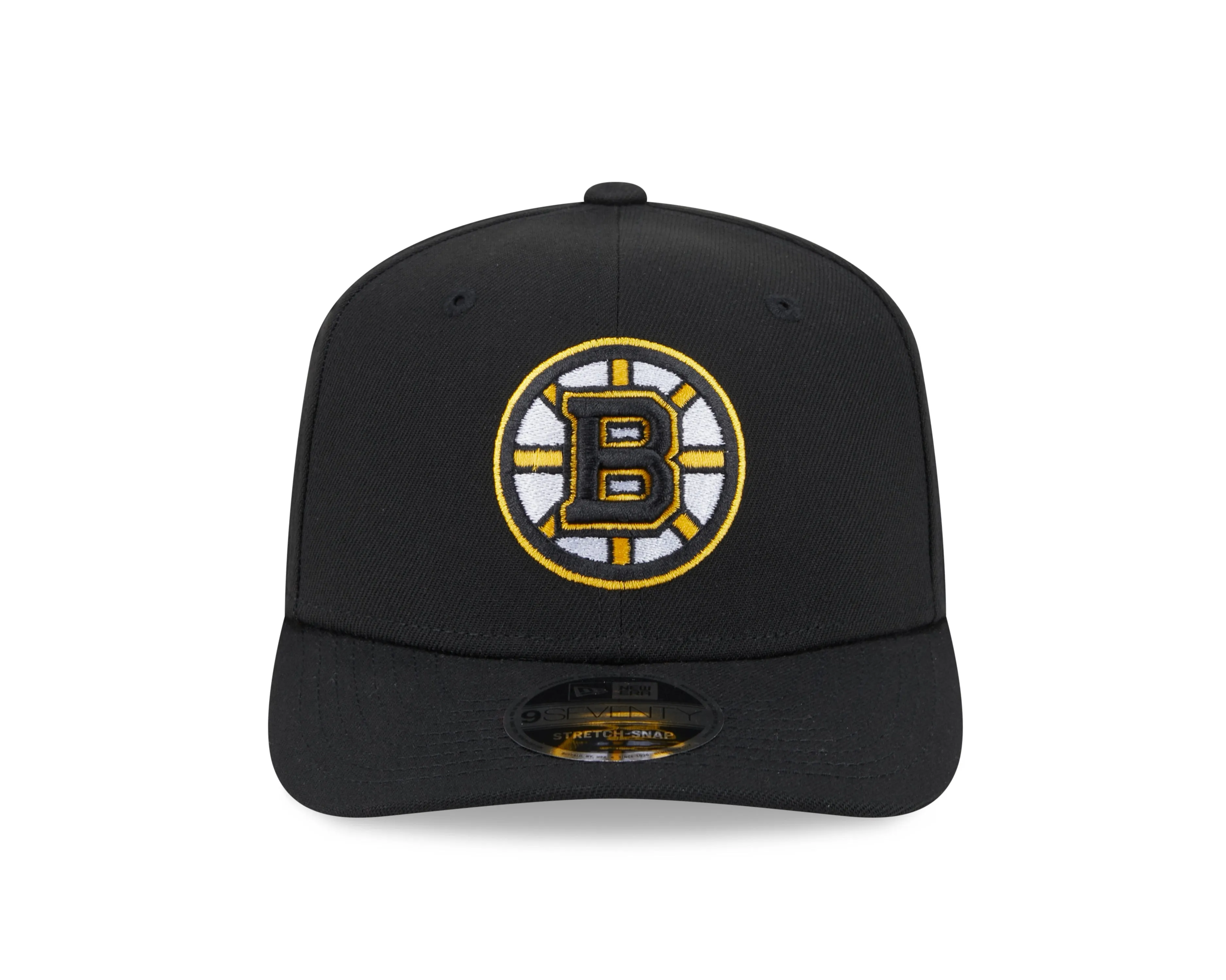 Boston Bruins Black New Era 9SEVENTY Adjustable Hat