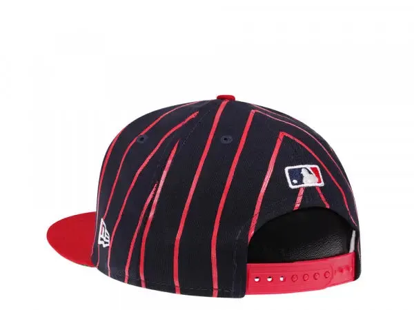 Boston Red Sox Navy/Red City Arch New Era 9FIFTY Snapback Hat