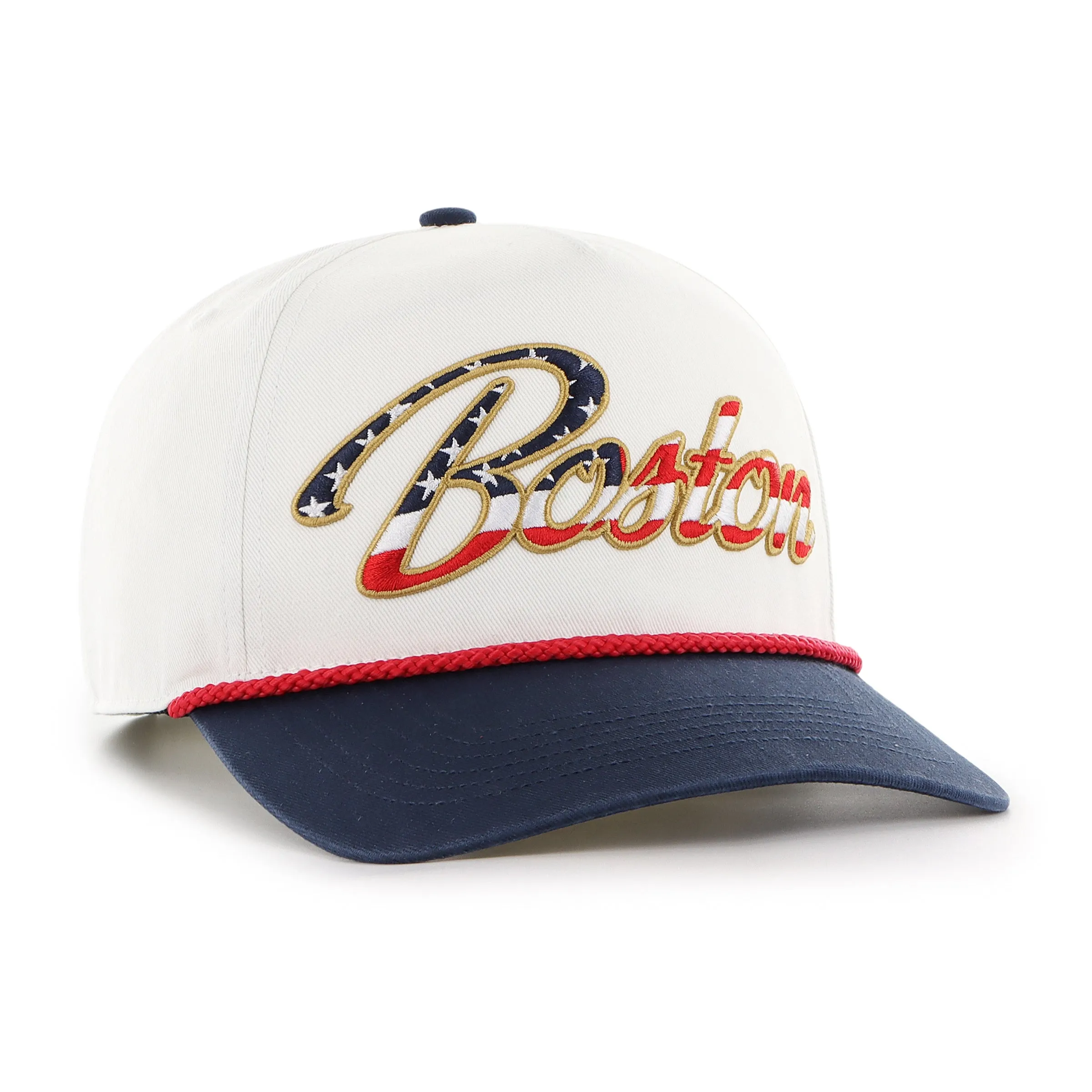 BOSTON RED SOX PATRIOTIC OVERHAND '47 HITCH