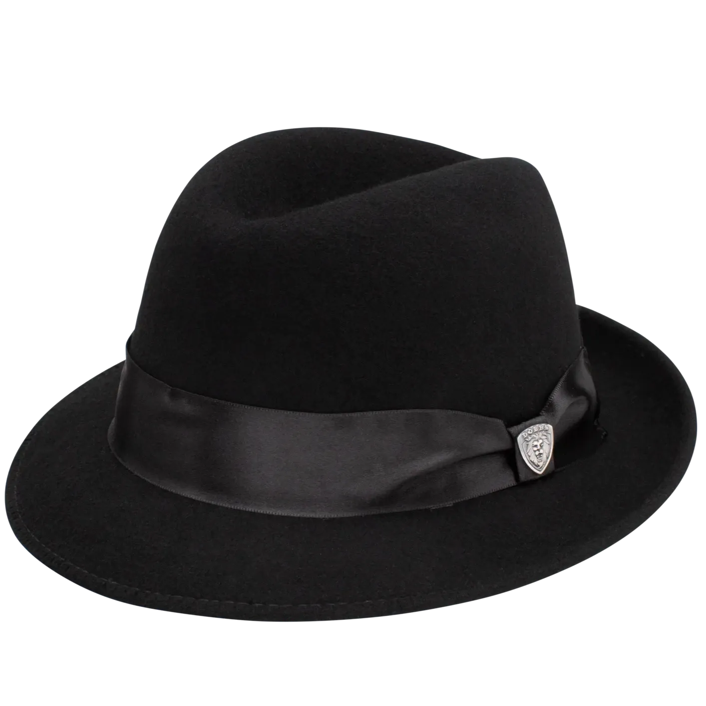 Boulevard Wool Felt Narrow Brim Fedora by Dobbs