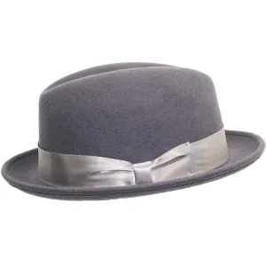 Boulevard Wool Felt Narrow Brim Fedora by Dobbs