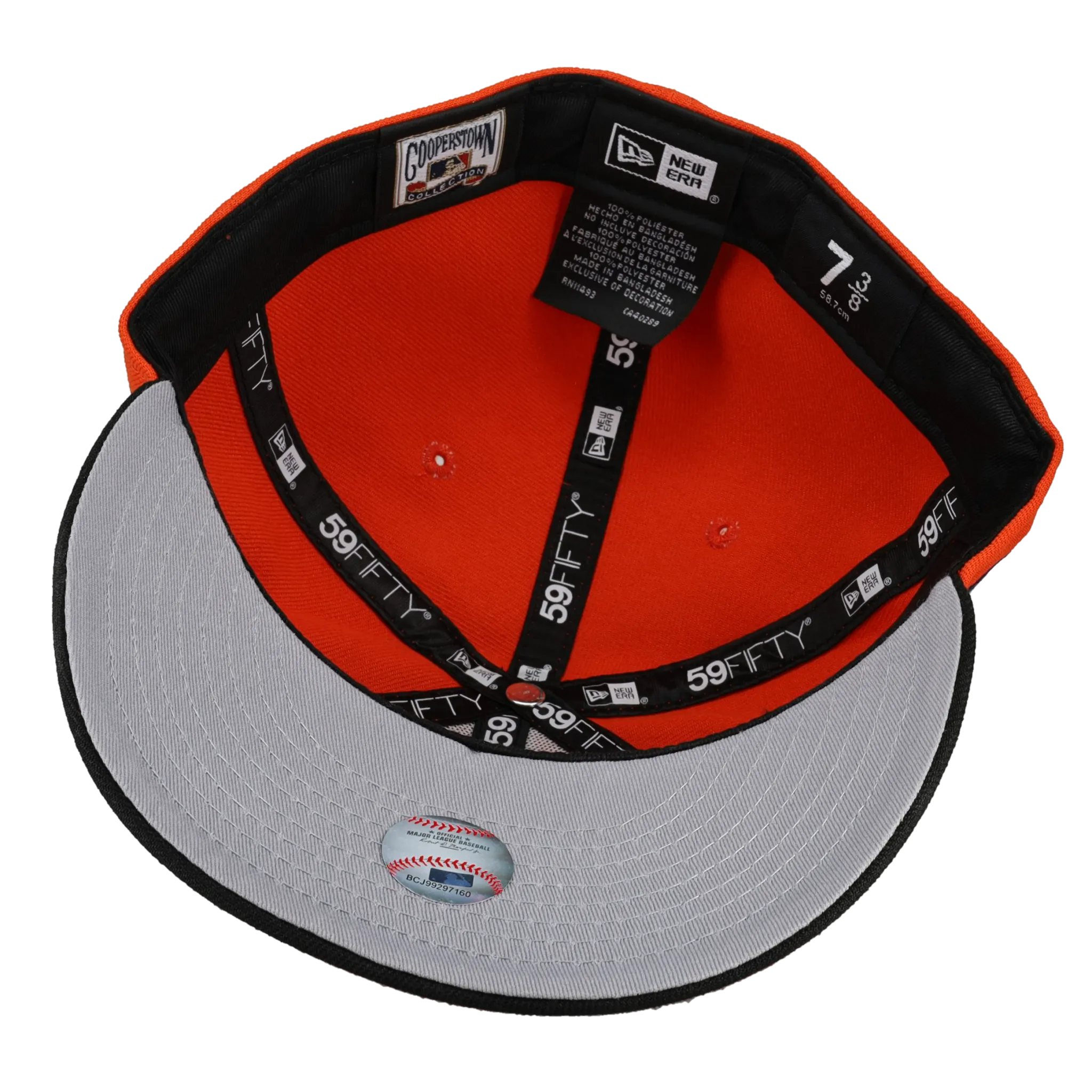 Capsule Hats -  Arizona Diamondbacks 25th Anniversary Orange Gradient Metallic 59Fifty Fitted Hat