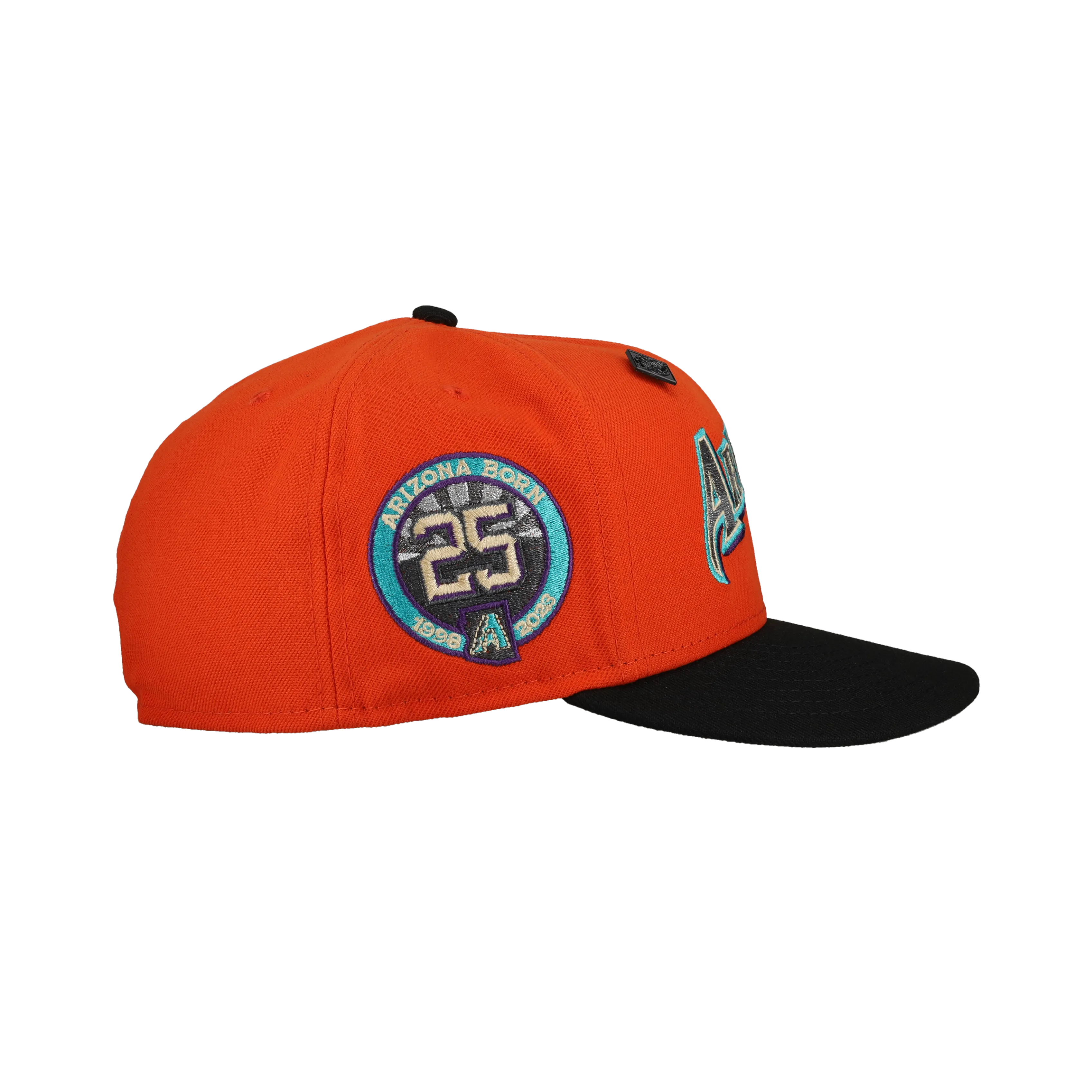 Capsule Hats -  Arizona Diamondbacks 25th Anniversary Orange Gradient Metallic 59Fifty Fitted Hat