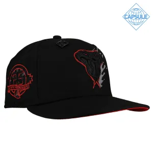 Capsule Hats -  Arizona Diamondbacks Splash Black Out 25th Anny Metallic 59Fifty Fitted Hat (RESTOCK)