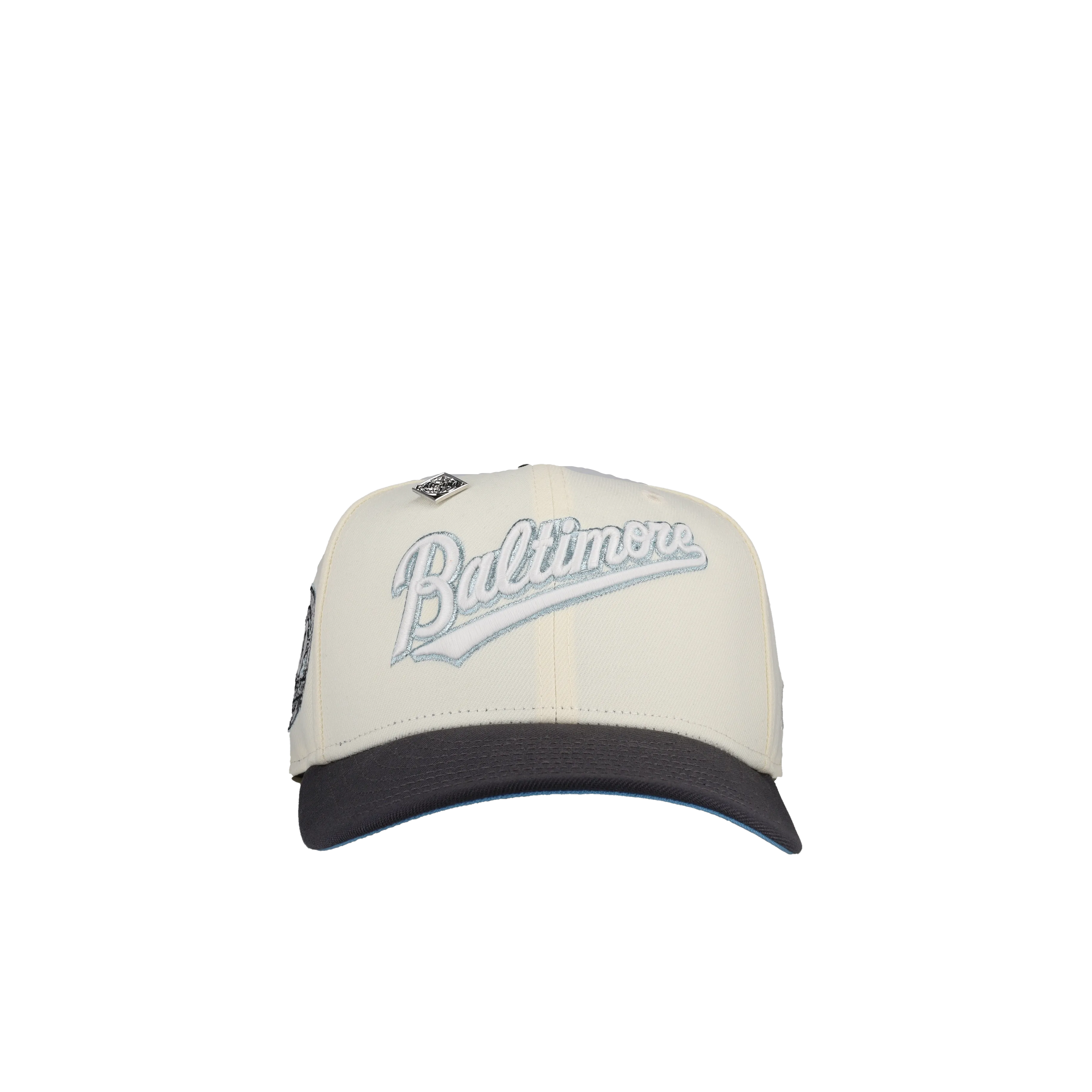 Capsule Hats -  Baltimore Orioles 30th Anniversary Chrome Icey 59Fifty Fitted Hat