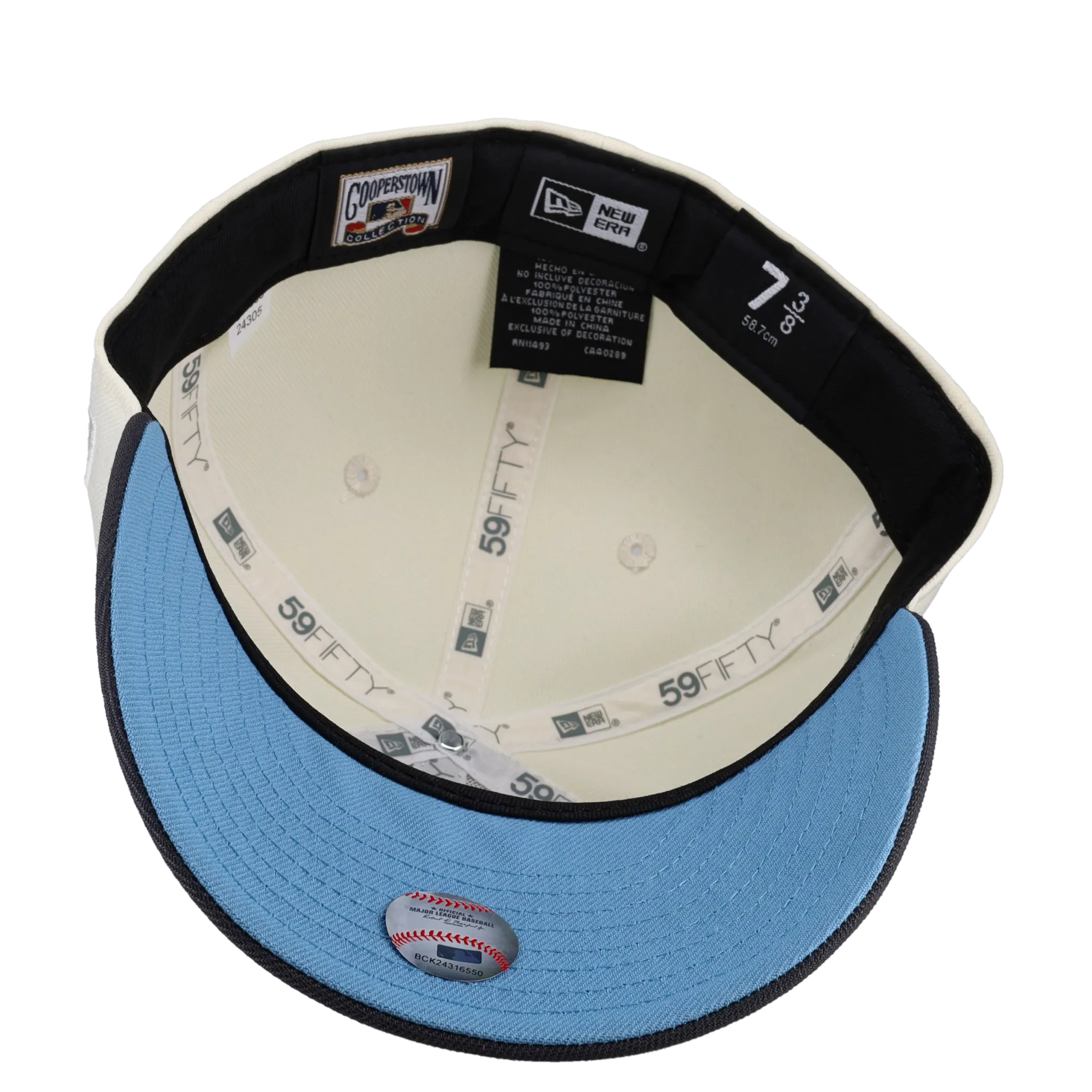 Capsule Hats -  Baltimore Orioles 30th Anniversary Chrome Icey 59Fifty Fitted Hat