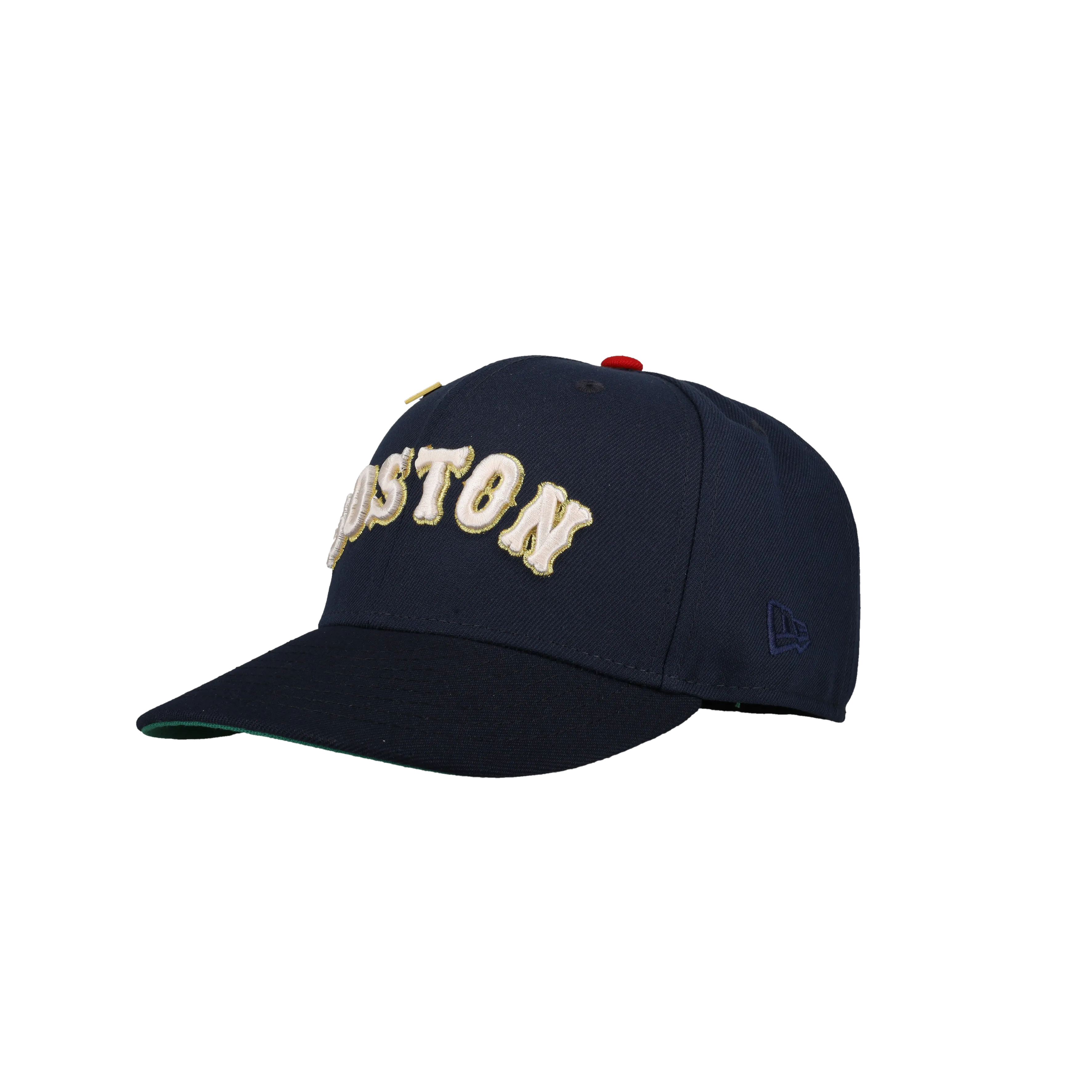 Capsule Hats -  Boston Red Sox 2007 World Series Metallic Navy 2 Tone 59Fifty Fitted Hat