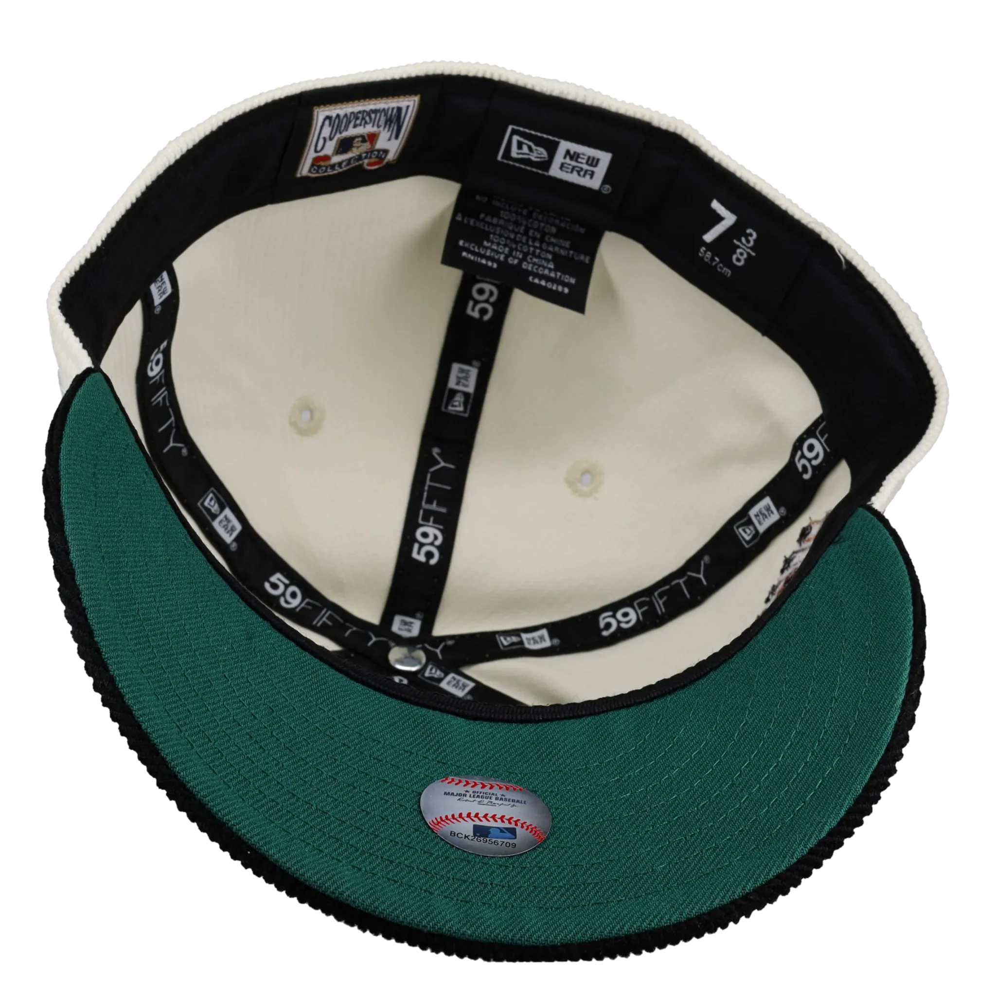 Capsule Hats -  Chicago Cubs 1990 ASG Chrome Corduroy Metallic 59Fifty Fitted Hat