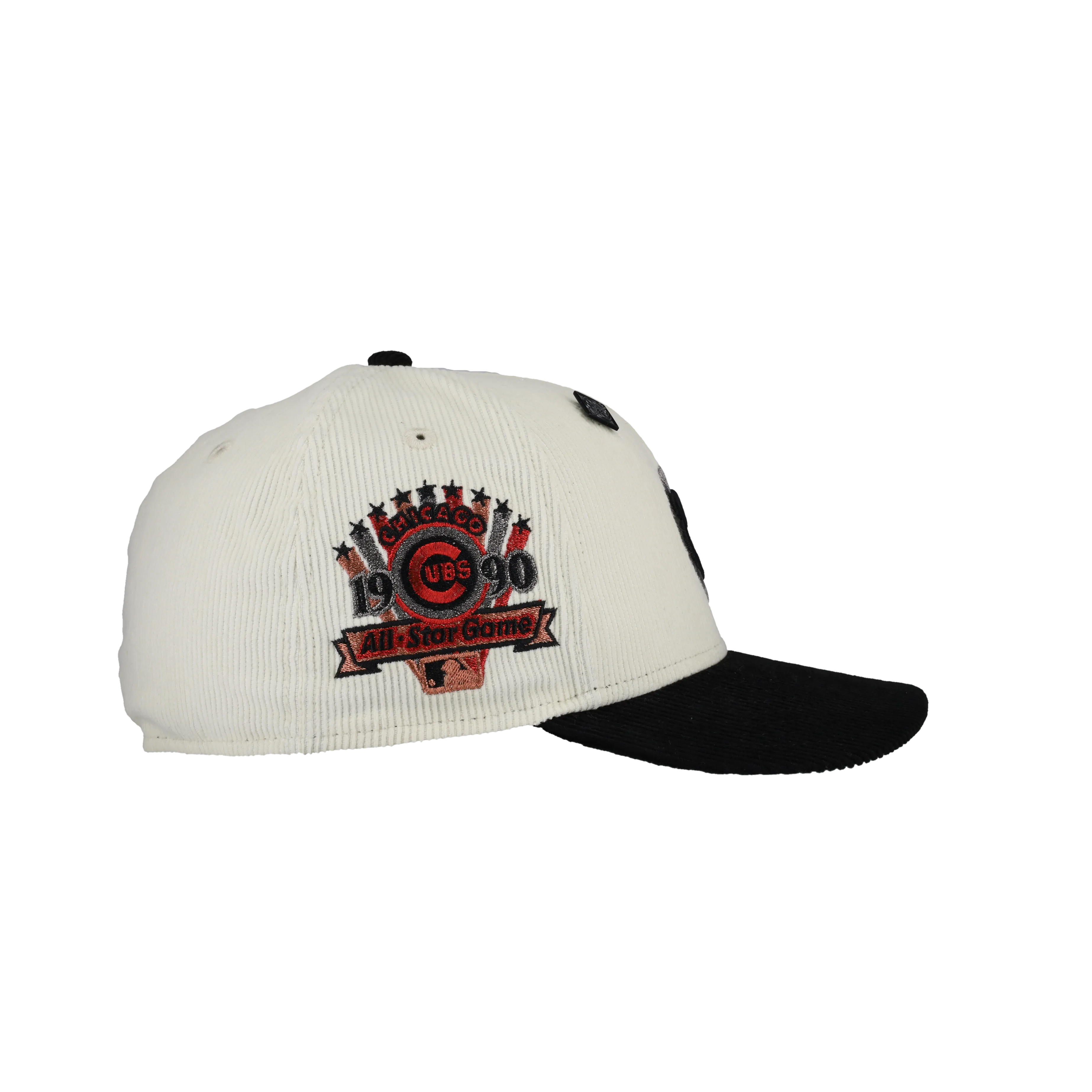 Capsule Hats -  Chicago Cubs 1990 ASG Chrome Corduroy Metallic 59Fifty Fitted Hat