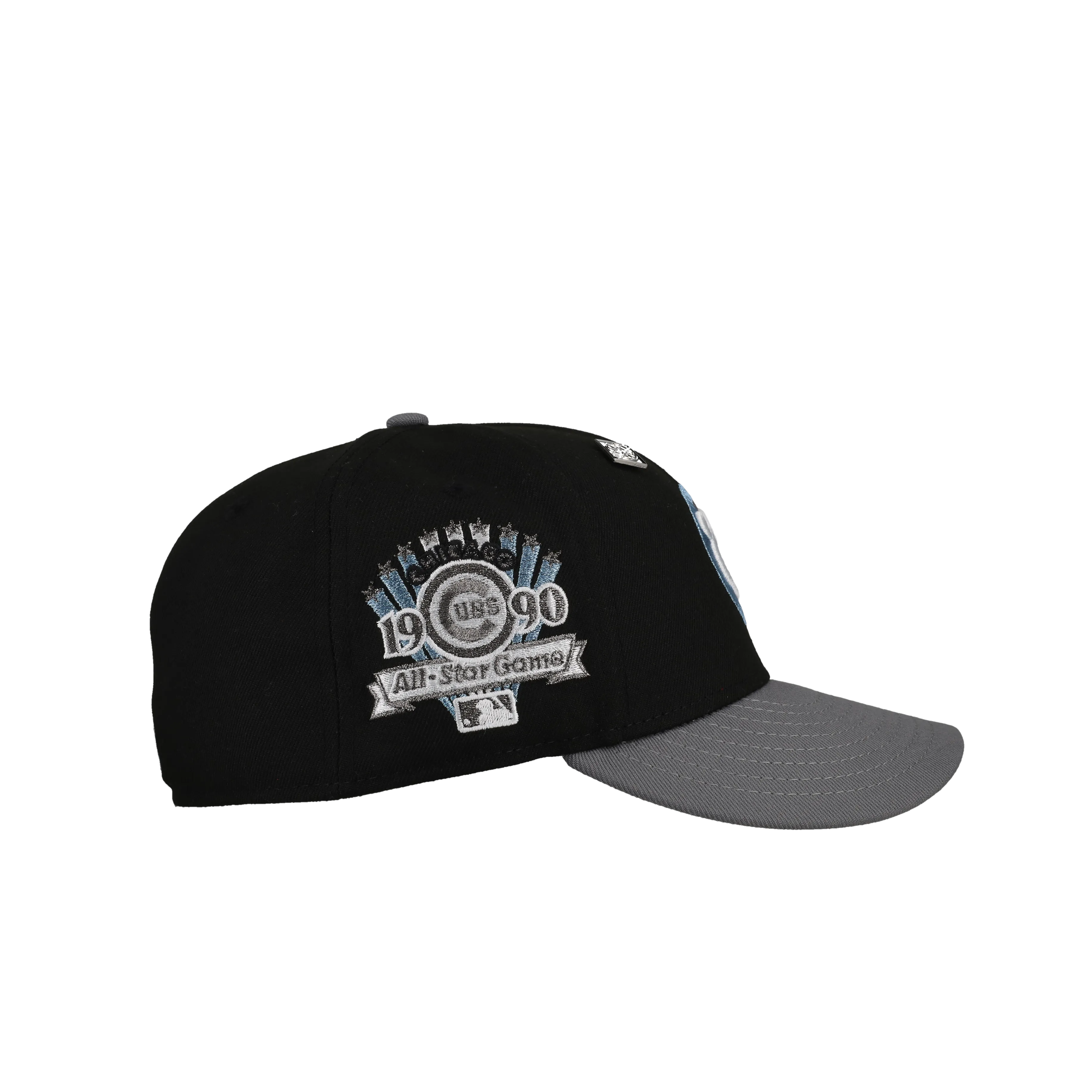 Capsule Hats -  Chicago Cubs 1990 ASG Diamond Ice Metallic 59Fifty Fitted Hat