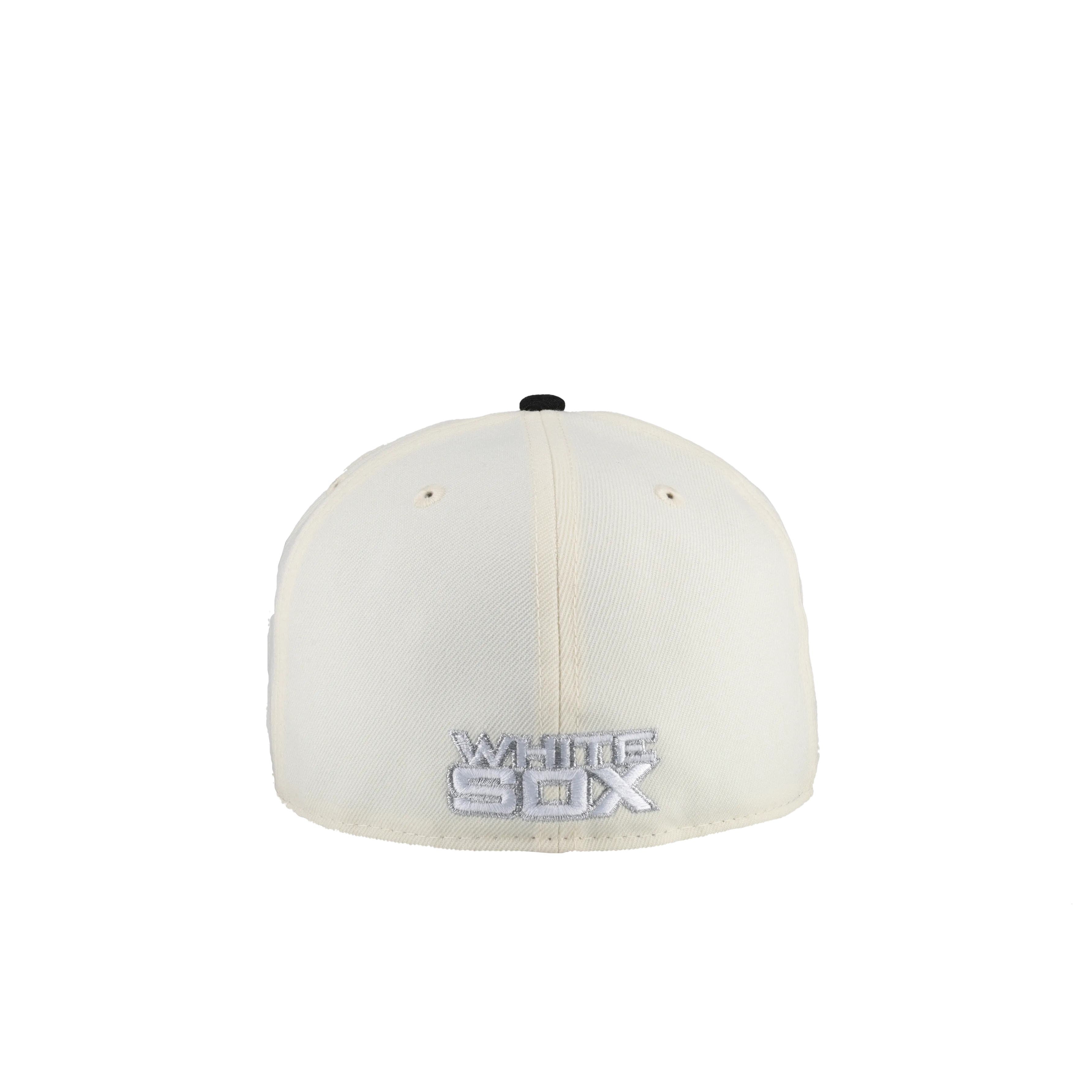 Capsule Hats -  Chicago White Sox 2005 WS Celestial (Chrome/Black) Metallic 59Fifty Fitted Hat