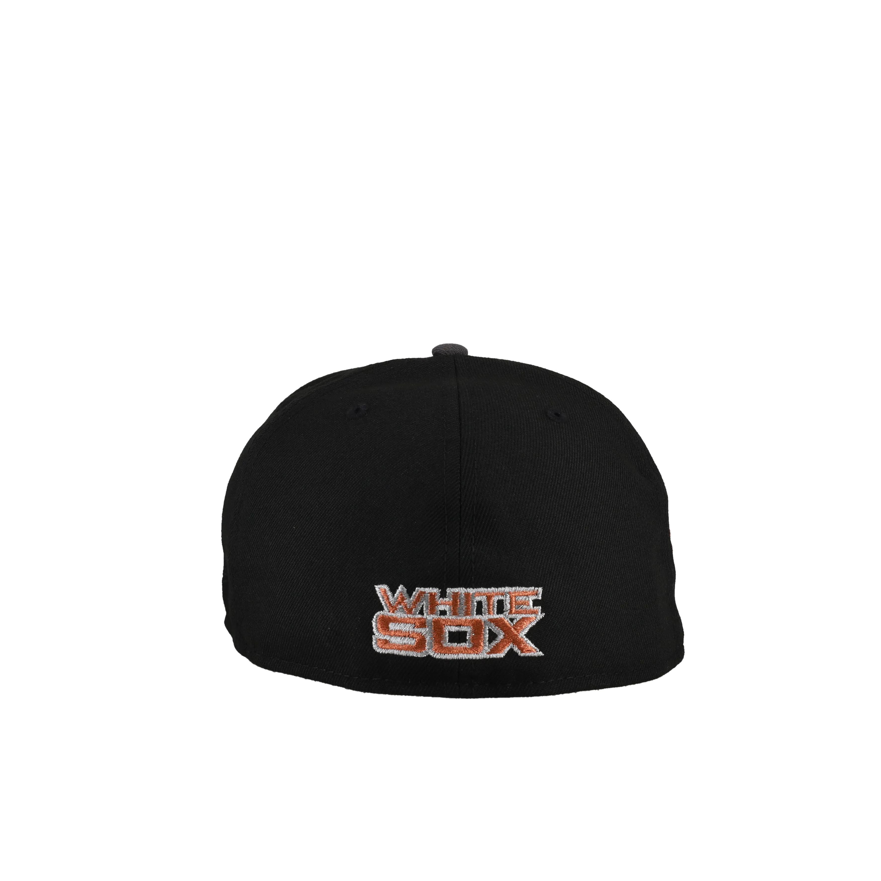 Capsule Hats -  Chicago White Sox 2005 WS Metallic (Black/Graphite) Metallic 59Fifty Fitted Hat