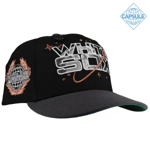 Capsule Hats -  Chicago White Sox 2005 WS Metallic (Black/Graphite) Metallic 59Fifty Fitted Hat