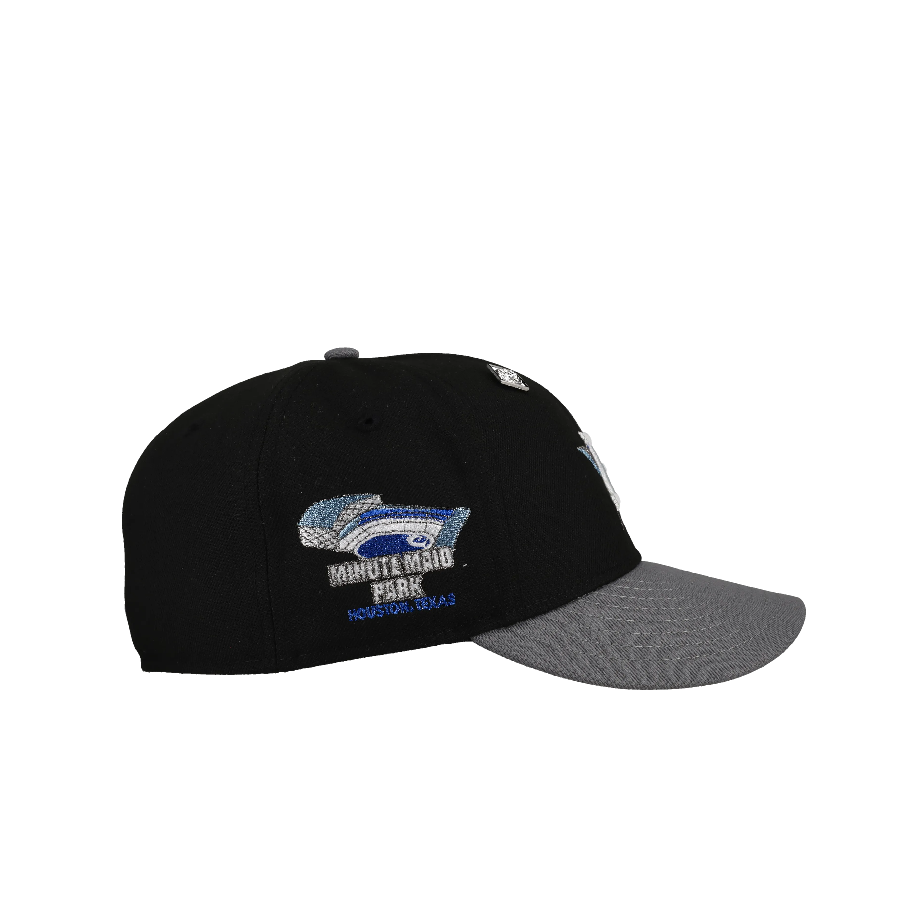 Capsule Hats -  Houston Astros Minute Made Park Diamond Ice Metallic 59Fifty Fitted Hat