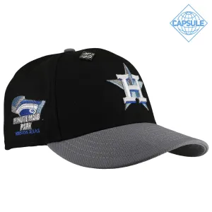 Capsule Hats -  Houston Astros Minute Made Park Diamond Ice Metallic 59Fifty Fitted Hat