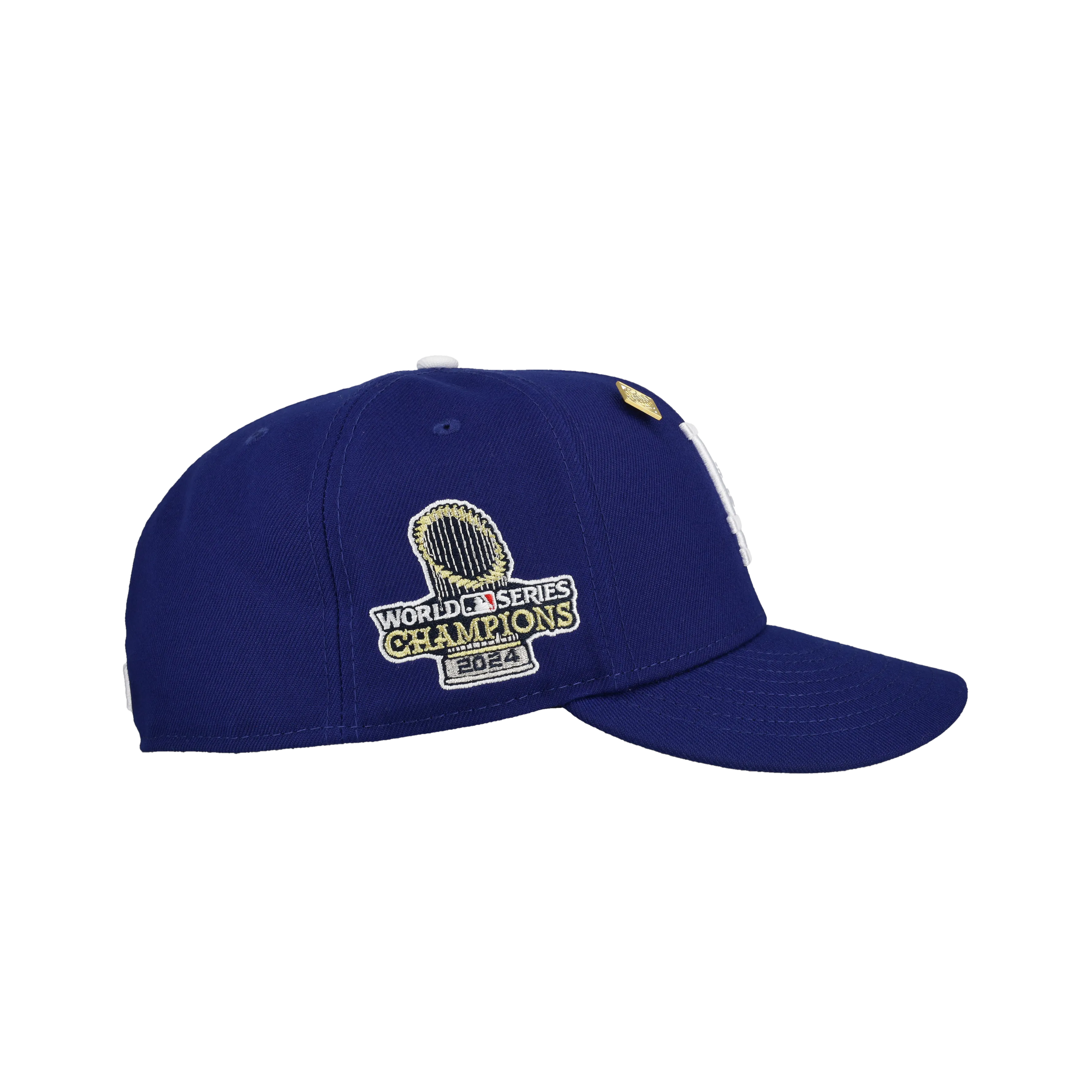 Capsule Hats -  Los Angeles Dodgers 2024 World Series Trophy Blue/Grey 59Fifty Fitted Hat