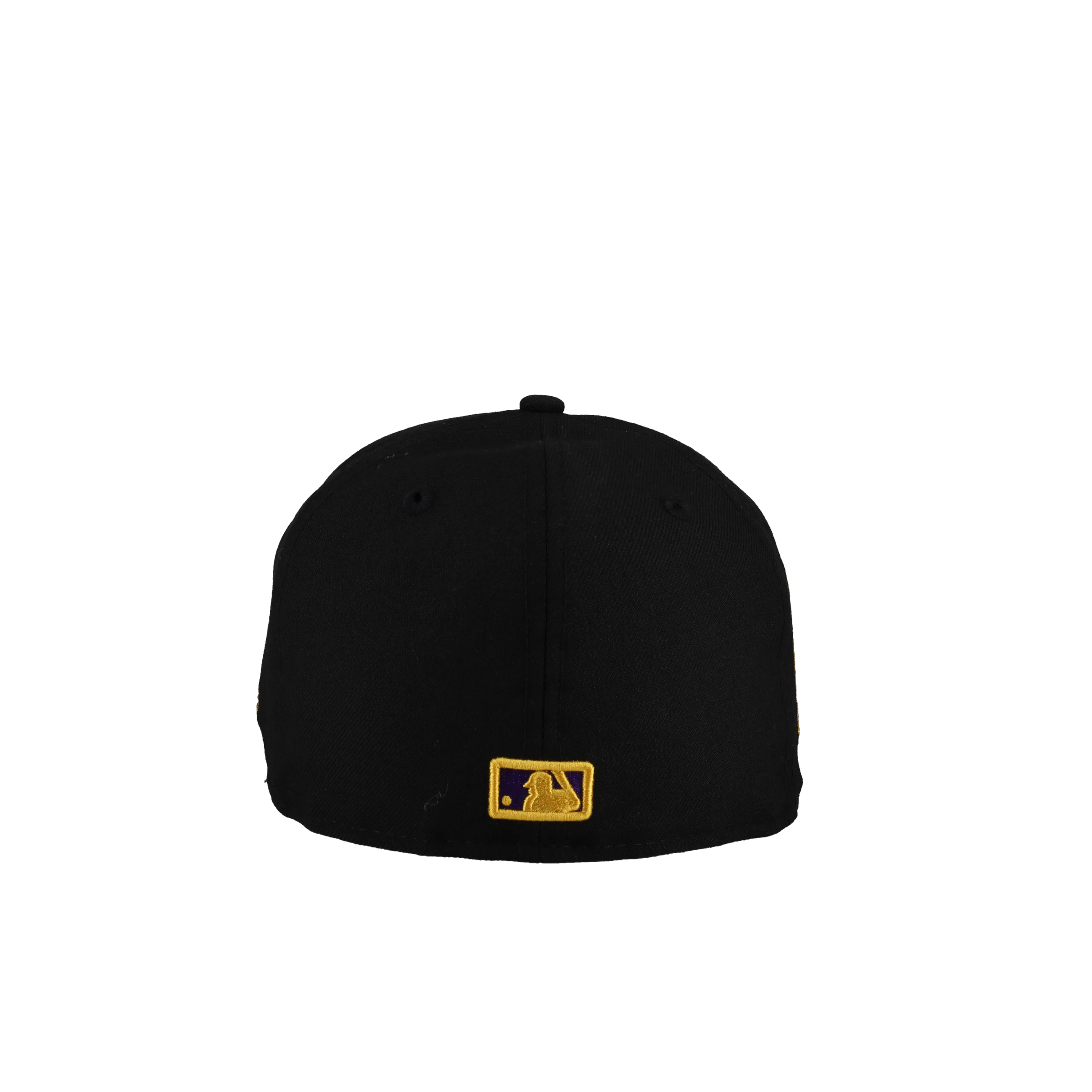 Capsule Hats -  Los Angeles Dodgers Black Dome Purple/Yellow 60th 59Fifty Fitted Hat