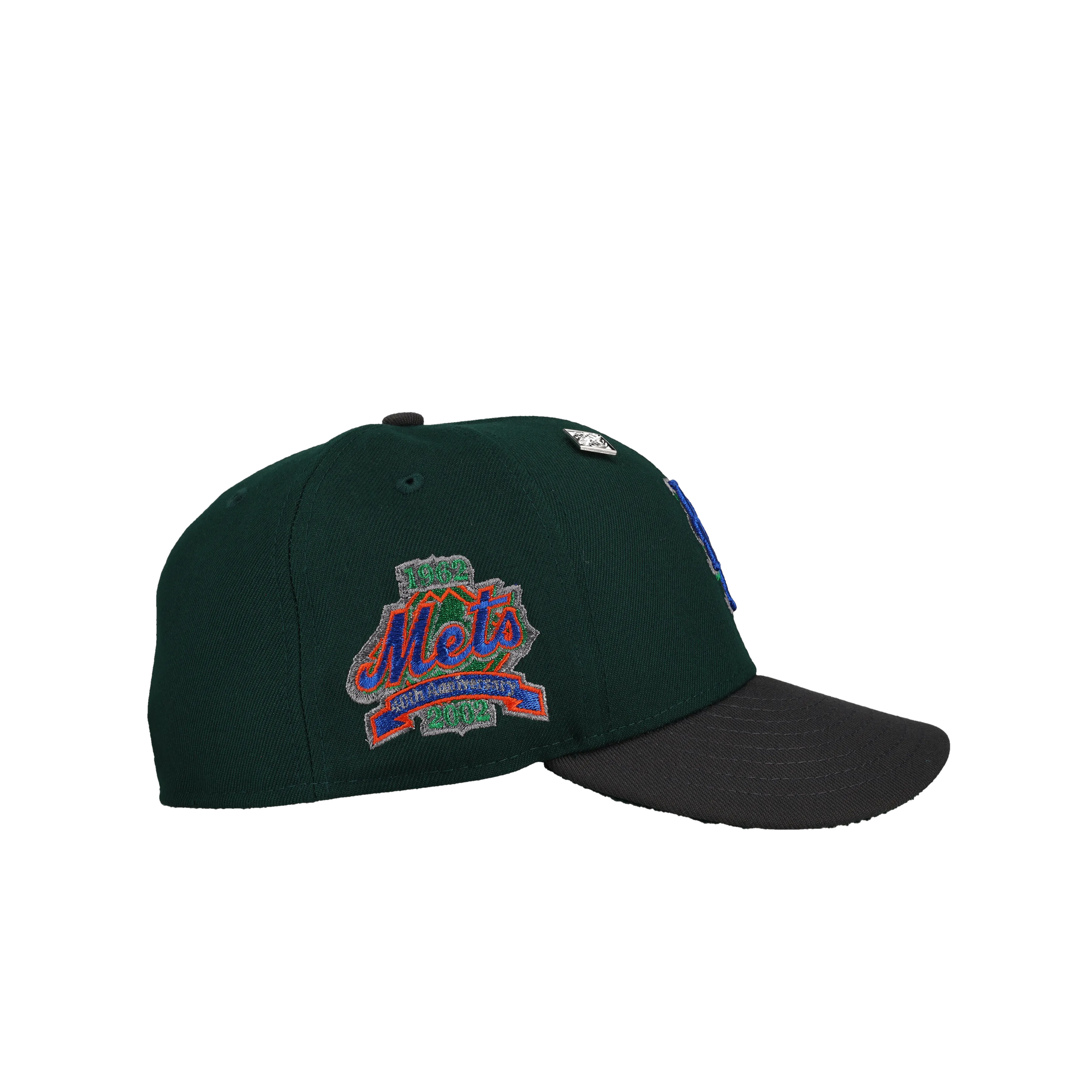 Capsule Hats -  New York Mets 40th Anniversary Dark Green/Graphite Metallic 59Fifty Fitted Hat