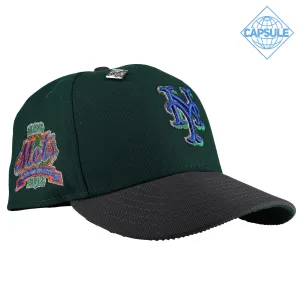 Capsule Hats -  New York Mets 40th Anniversary Dark Green/Graphite Metallic 59Fifty Fitted Hat