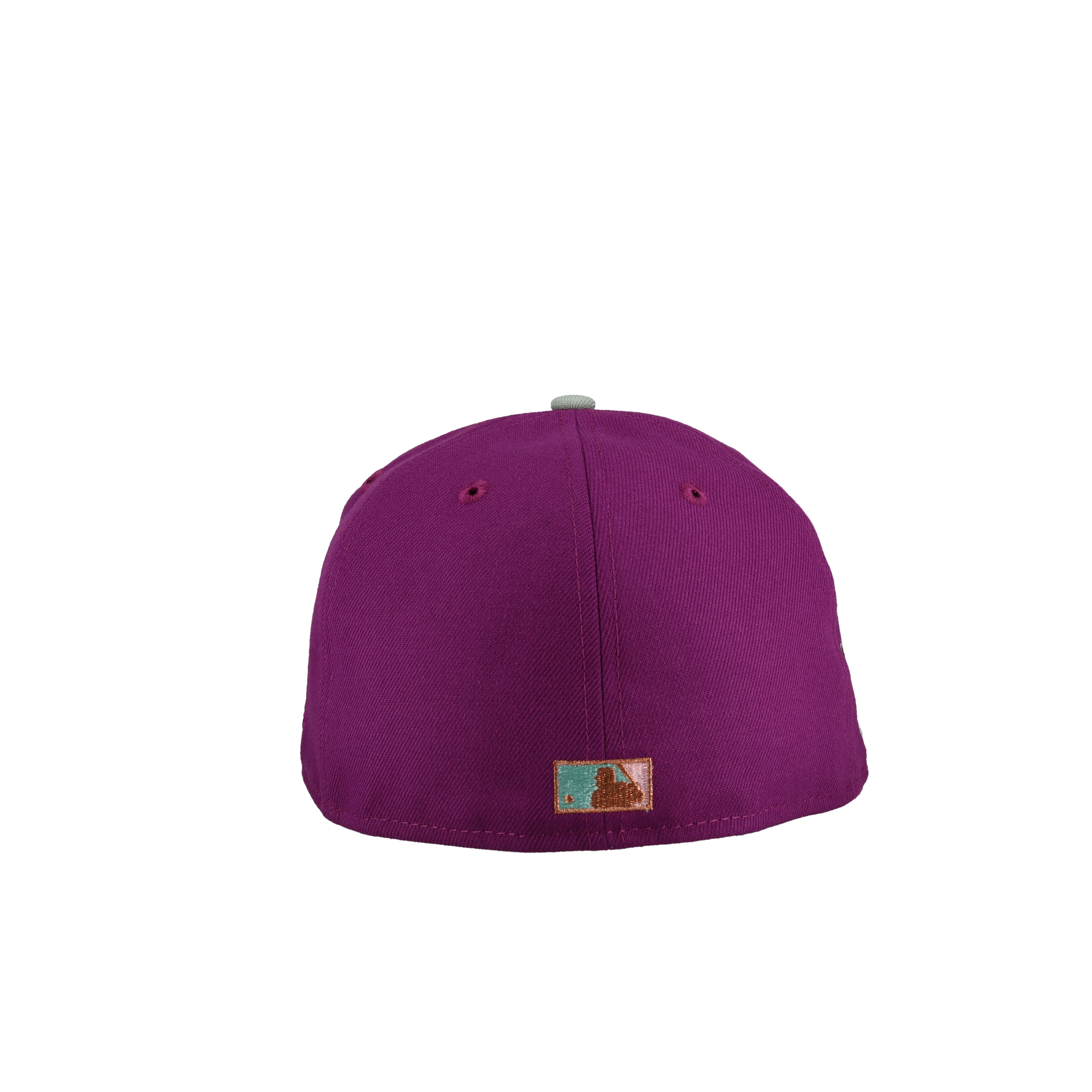 Capsule Hats -  New York Yankees 1999 World Series Script Metallic (Purple) 59Fifty Fitted Hat