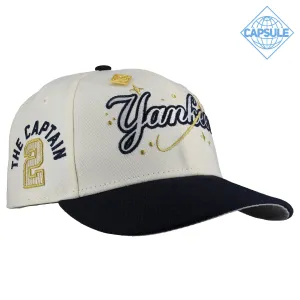 Capsule Hats -  New York Yankees Celestial The Captain Metallic 59Fifty Fitted Hat