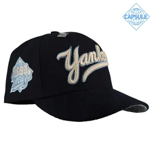 Capsule Hats -  New York Yankees Corduroy Denim 1999 WS 59Fifty Fitted Hat