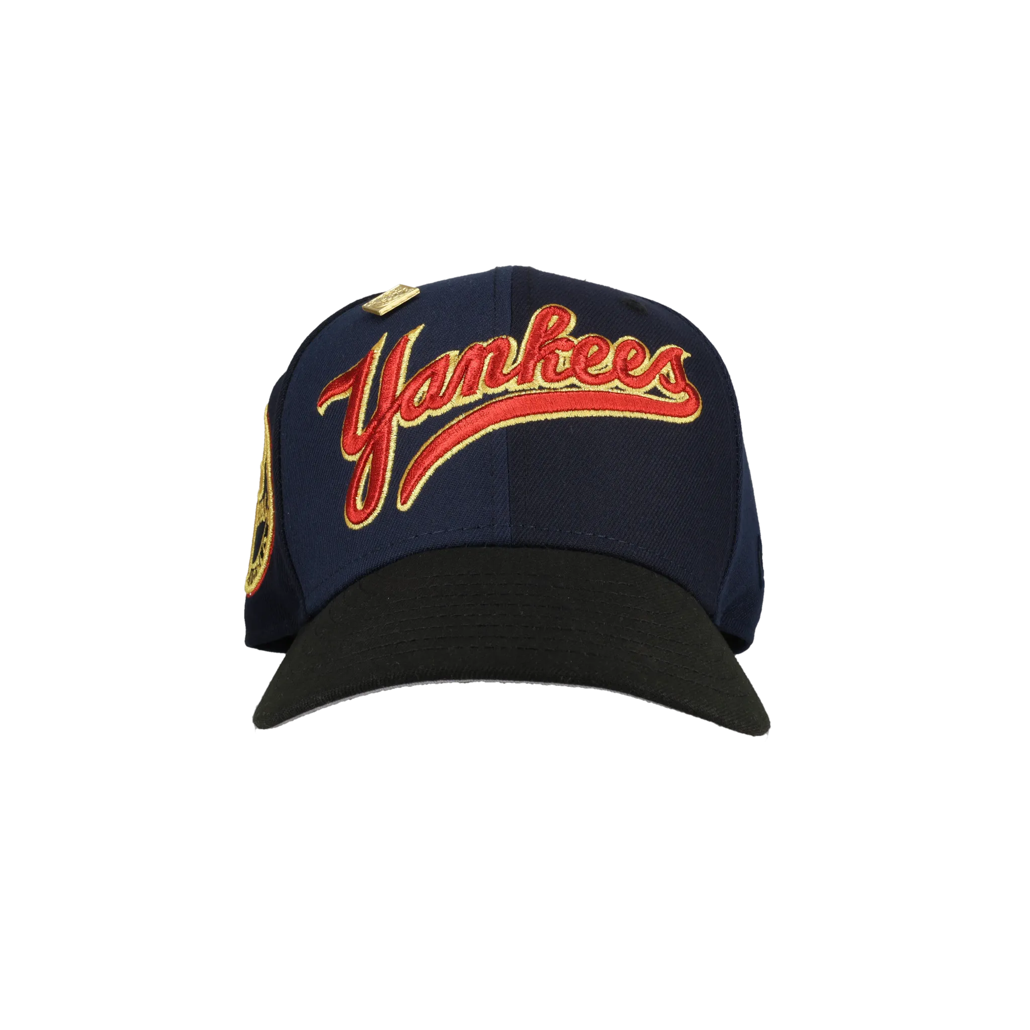 Capsule Hats -  New York Yankees Navy Pinwheel 1962 World Series Patch 59Fifty Fitted Hat