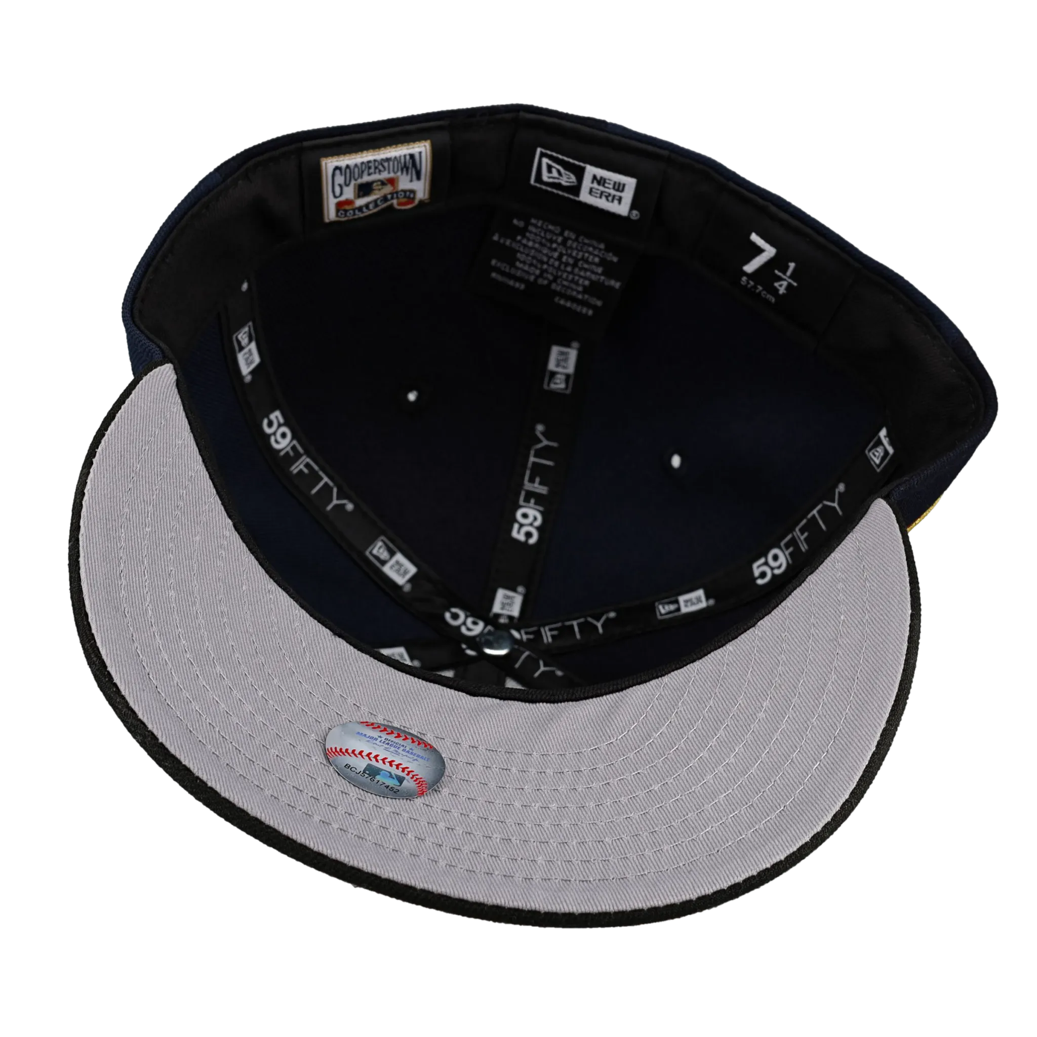 Capsule Hats -  New York Yankees Navy Pinwheel 1962 World Series Patch 59Fifty Fitted Hat
