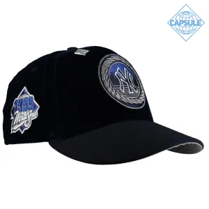 Capsule Hats -  New York Yankees Royal Velvet Metallic 1999 WS 59Fifty Fitted Hat