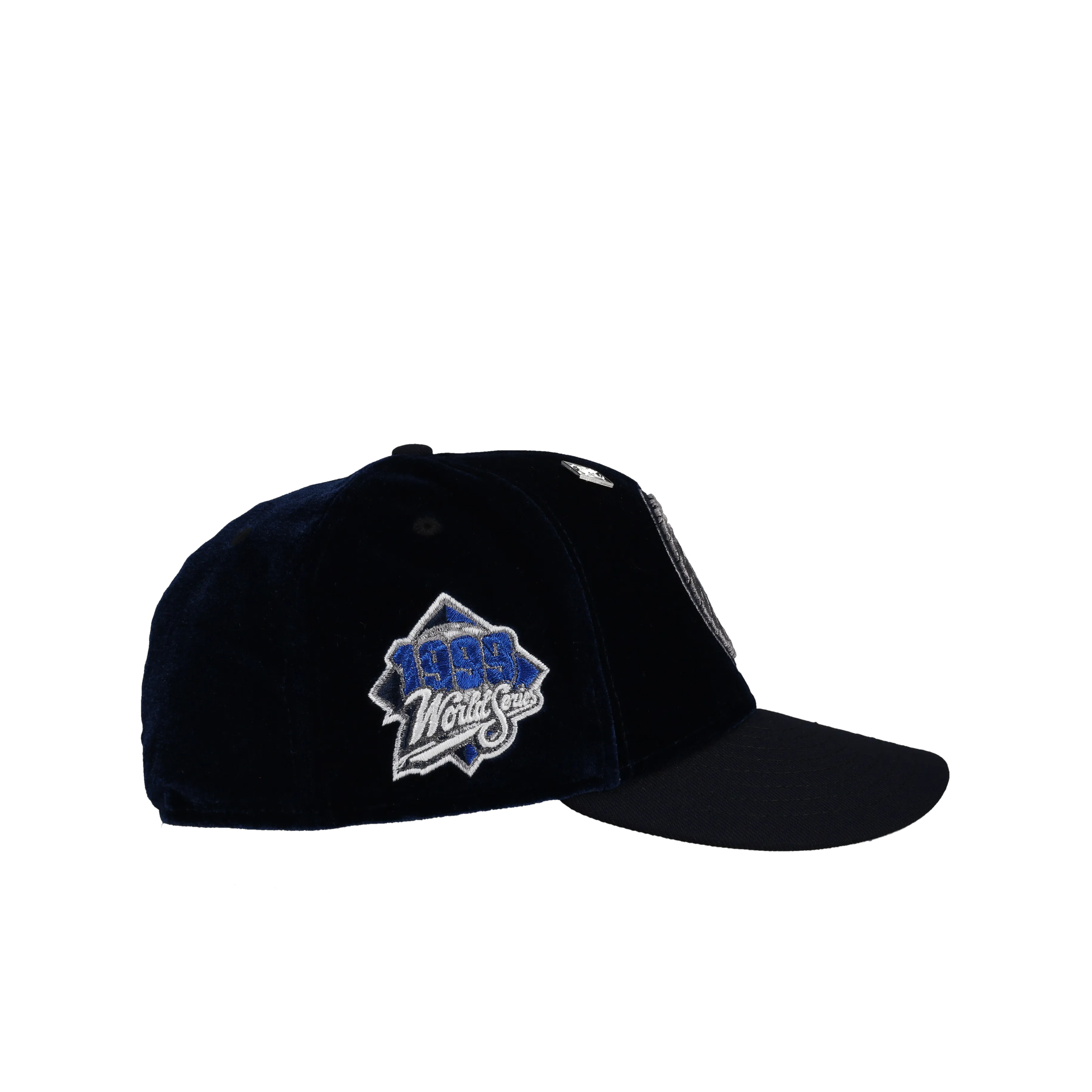 Capsule Hats -  New York Yankees Royal Velvet Metallic 1999 WS 59Fifty Fitted Hat