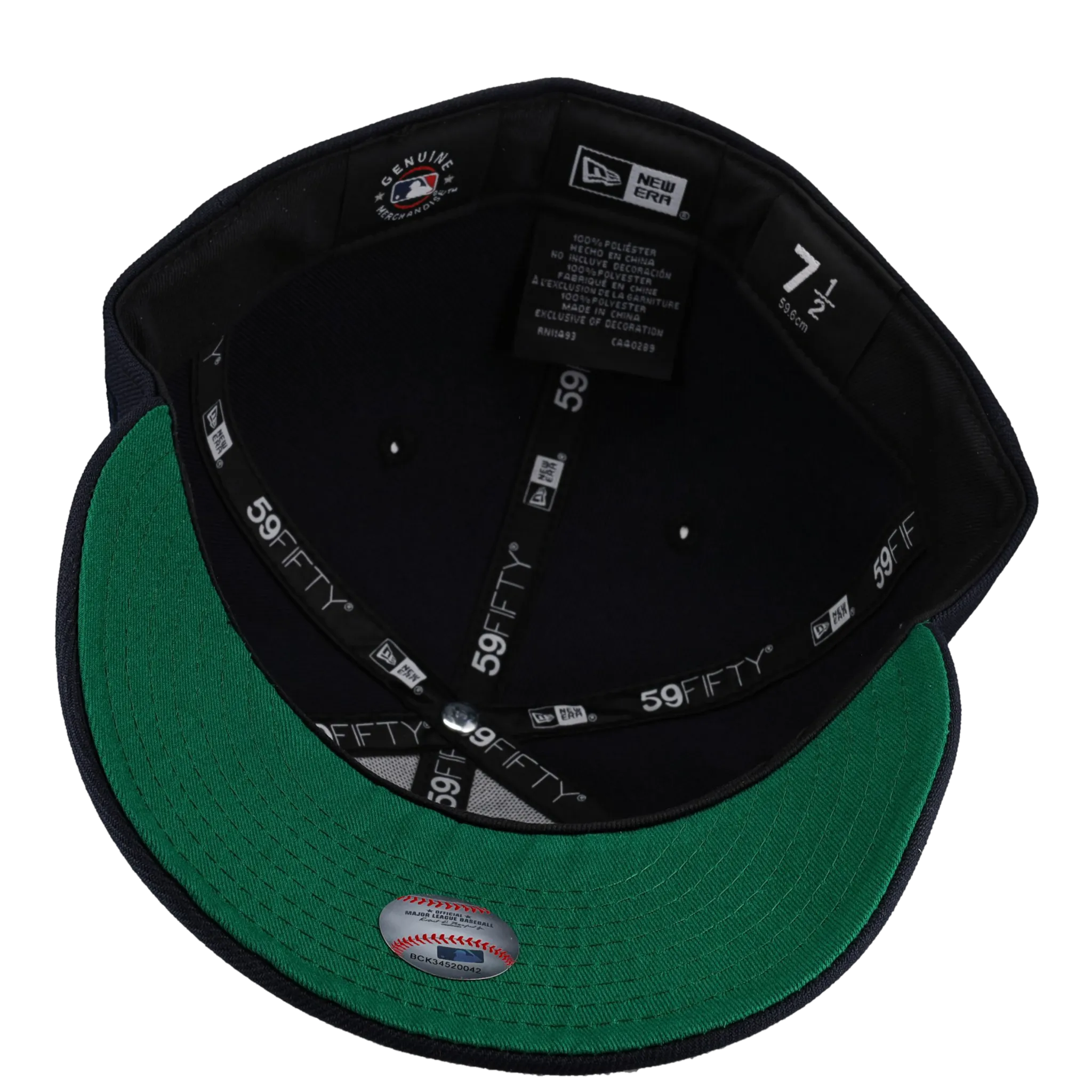 Capsule Hats -  New York Yankees The Captain Aaron Judge Metallic (Classic Yankees Navy) 59Fifty Fitted Hat (Copy)