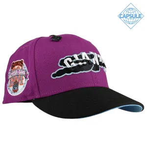 Capsule Hats -  San Francisco Giants 1984 ASG Metallic Purple/Black 59Fifty Fitted Hat