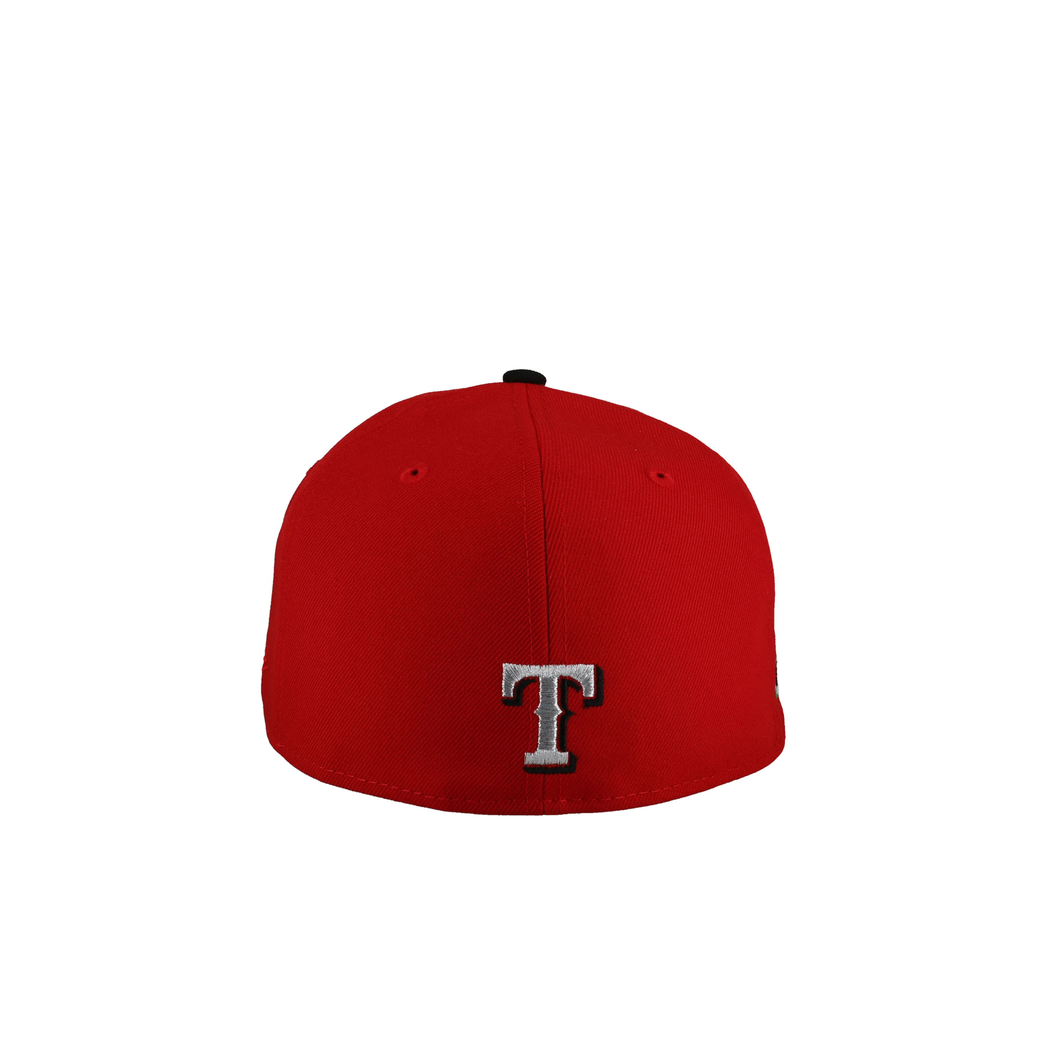 Capsule Hats -  Texas Rangers Celestial Red/Black 2020 Inaugural Metallic 59Fifty Fitted Hat