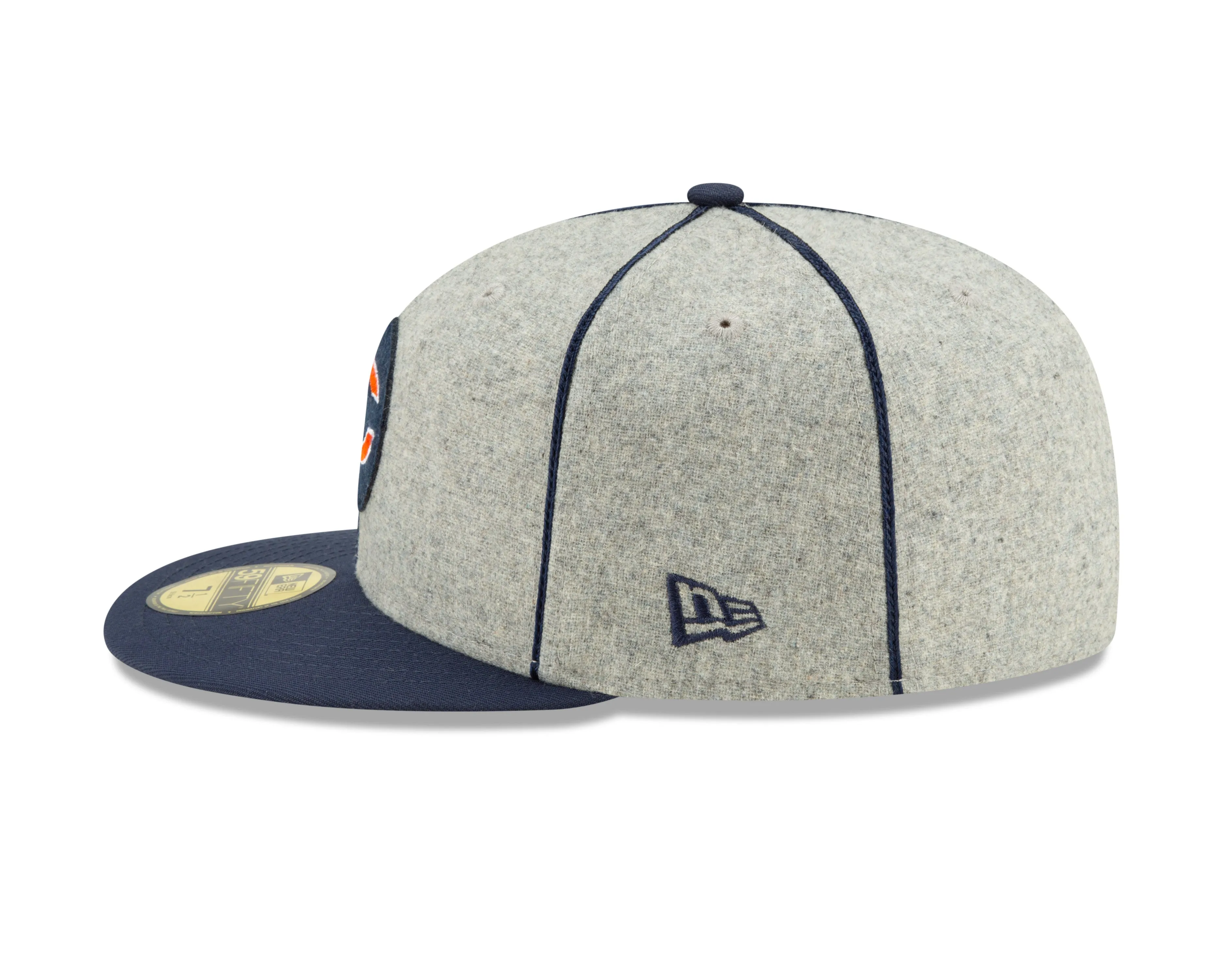 Chicago Bears Established 2019 On Field 1920 Sideline "C" Logo Home 59FIFTY Fitted Hat