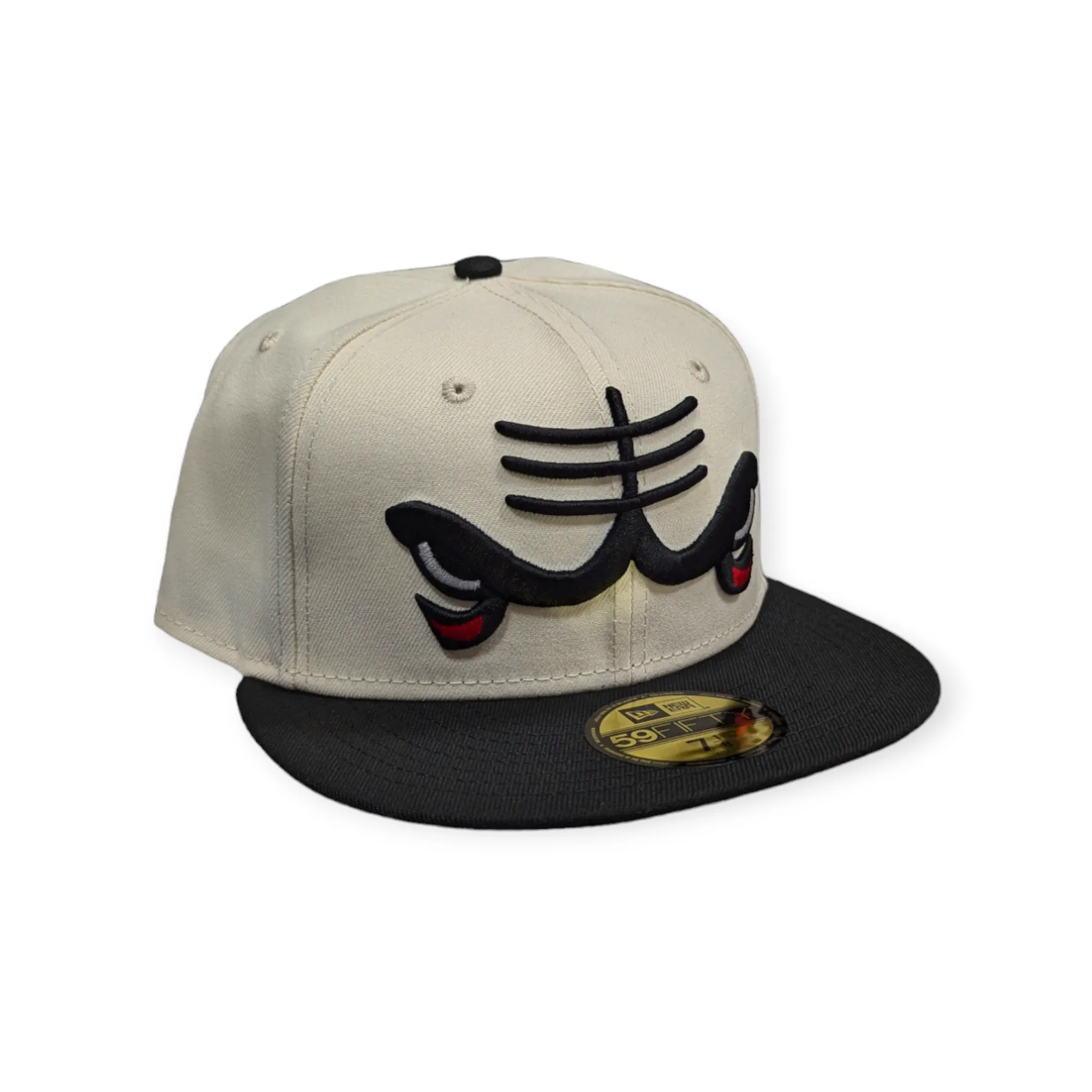 Chicago Bulls New Era Chrome/Black See Red 59FIFTY Fitted Hat